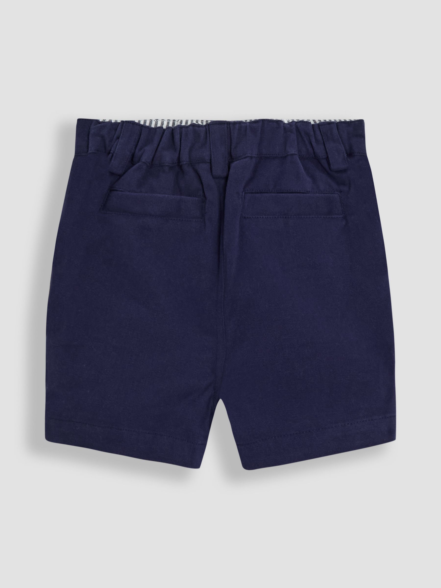 Navy Blue Twill Chino Short - Image 2 of 3