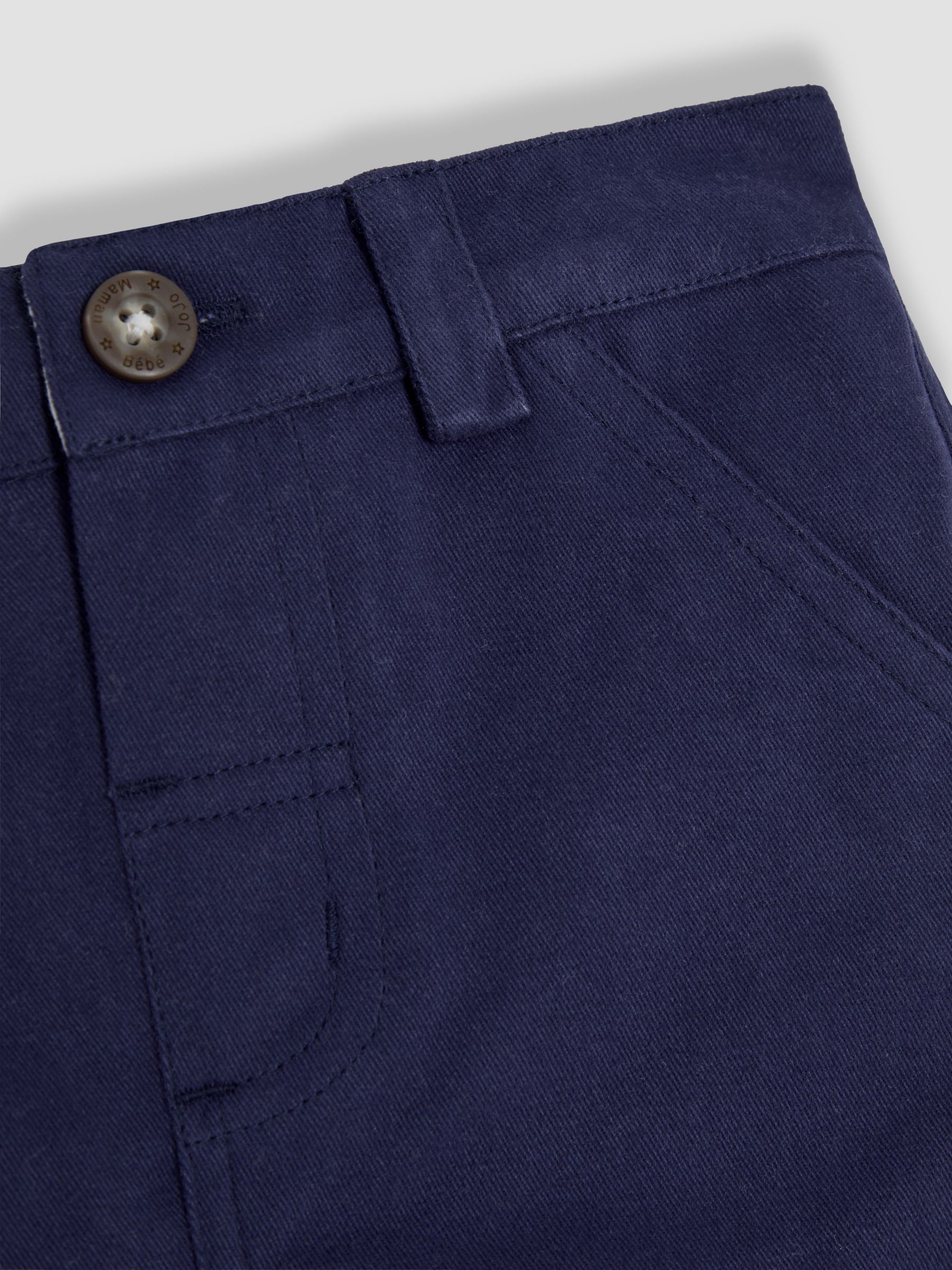 Navy Blue Twill Chino Short - Image 3 of 3