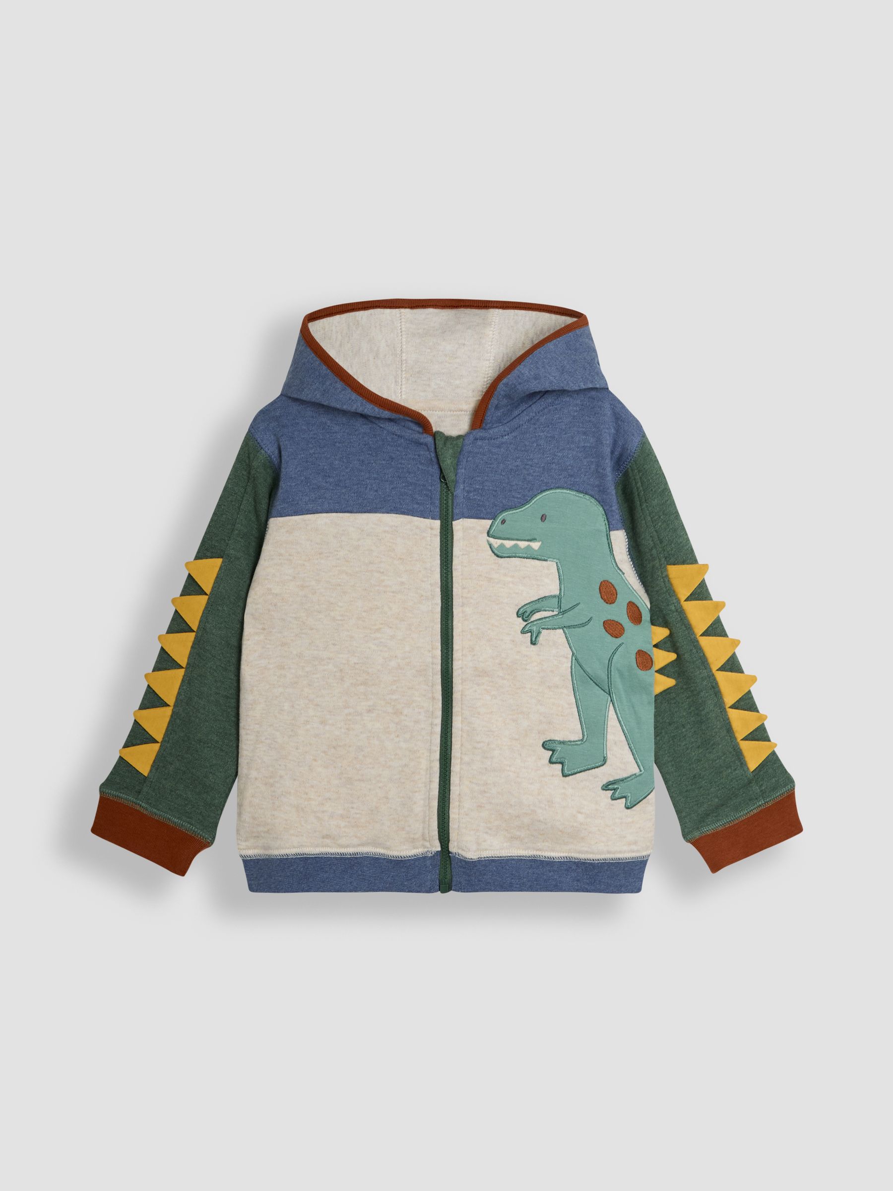 Natural TRex Appliqué Reversible Hoodie - Image 2 of 7