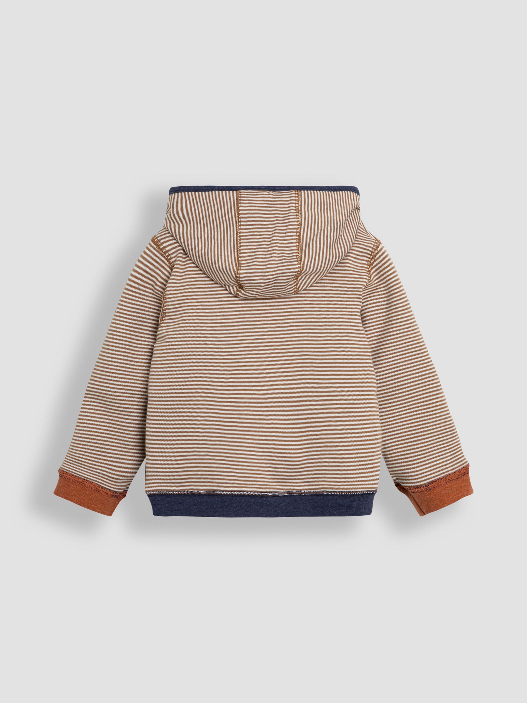 Denim Lion Appliqué Reversible Hoodie - Image 14 of 16