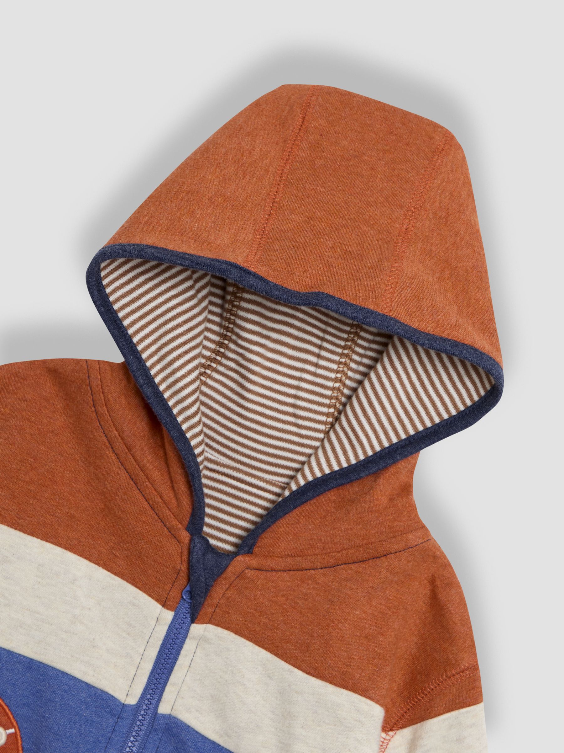 Denim Lion Appliqué Reversible Hoodie - Image 15 of 16