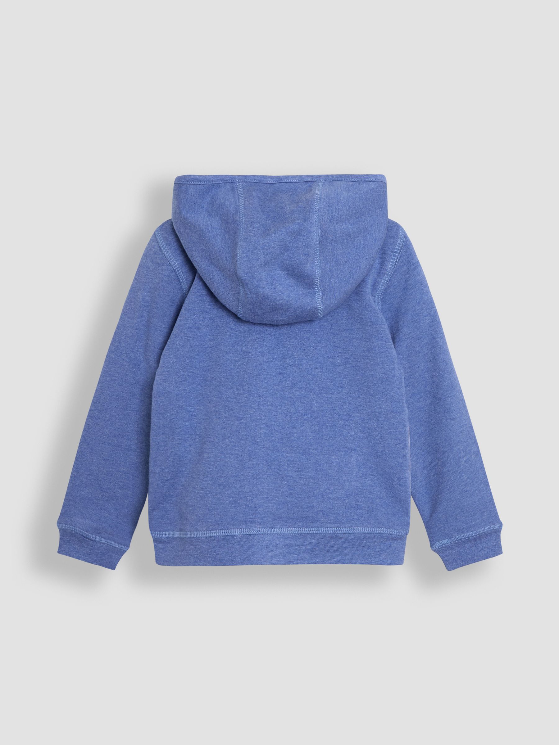 Denim Safari Animals Appliqué Reversible Hoodie - Image 3 of 8