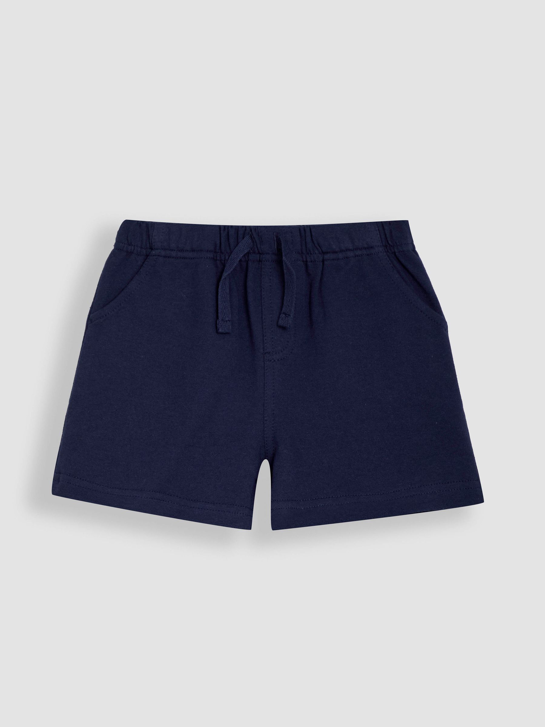 Blue Dino Printed and Plain Shorts 2 Pack - Image 4 of 5