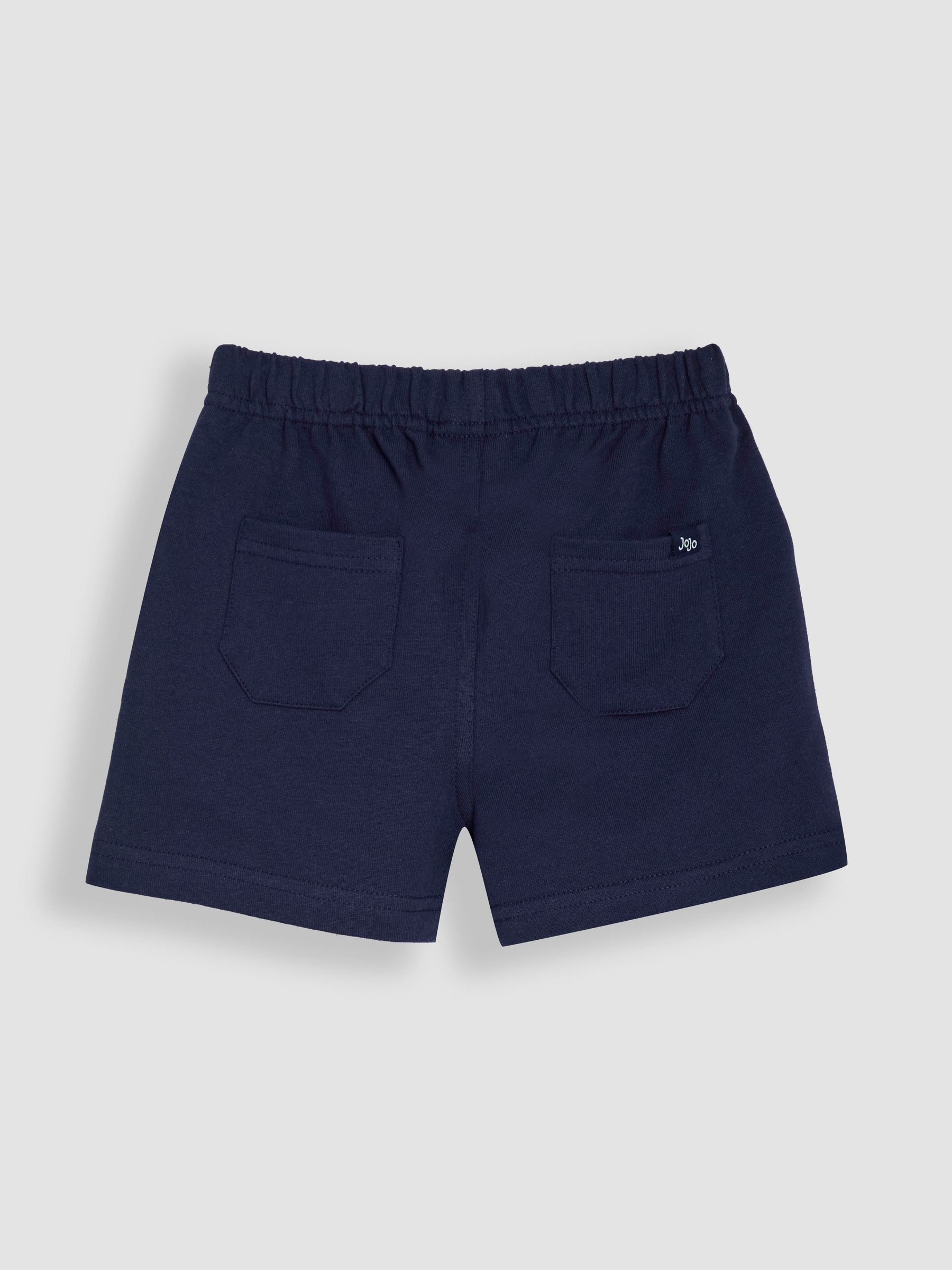 Blue Dino Printed and Plain Shorts 2 Pack - Image 5 of 5