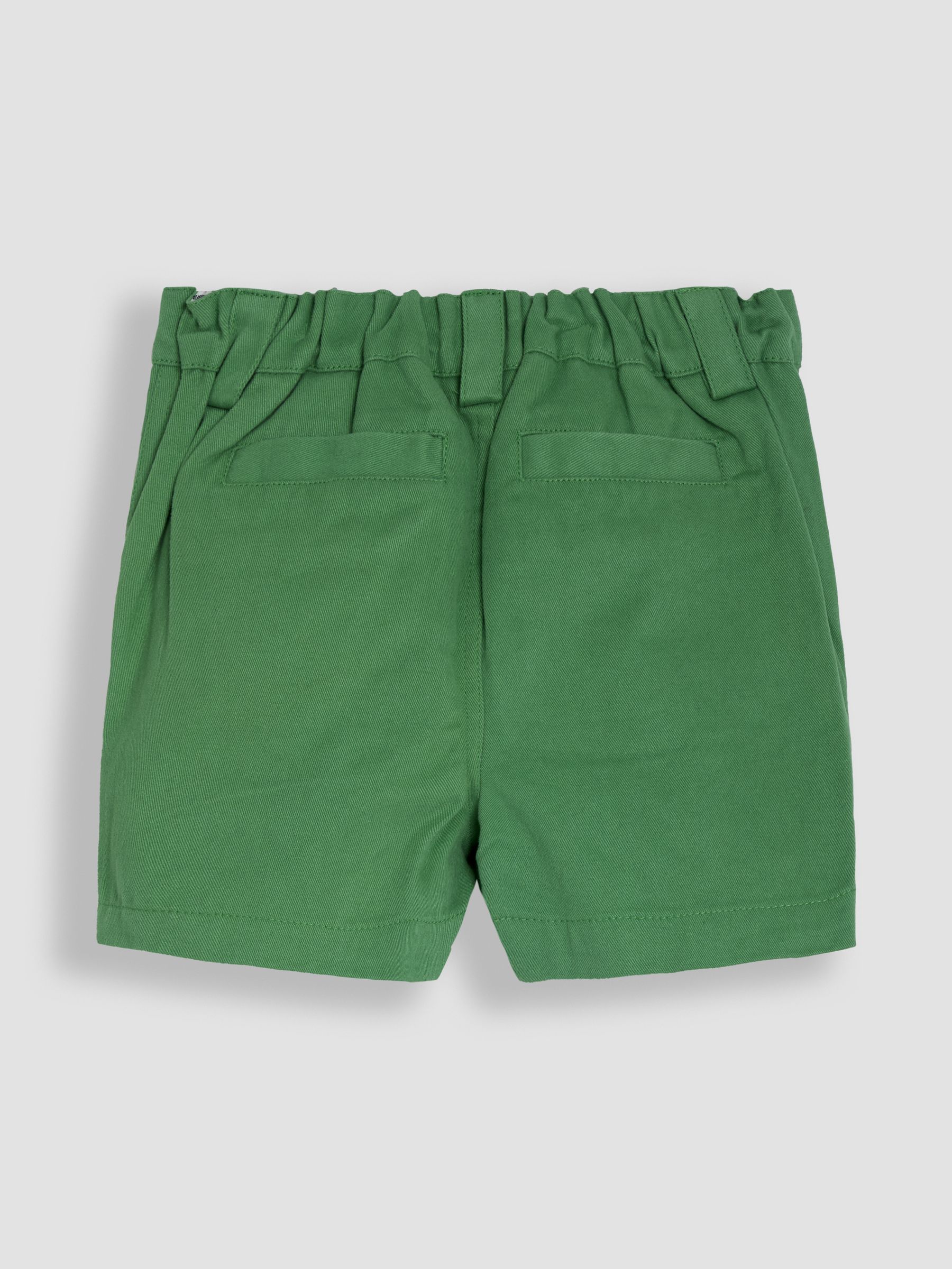 Green Twill Chino Shorts - Image 2 of 3