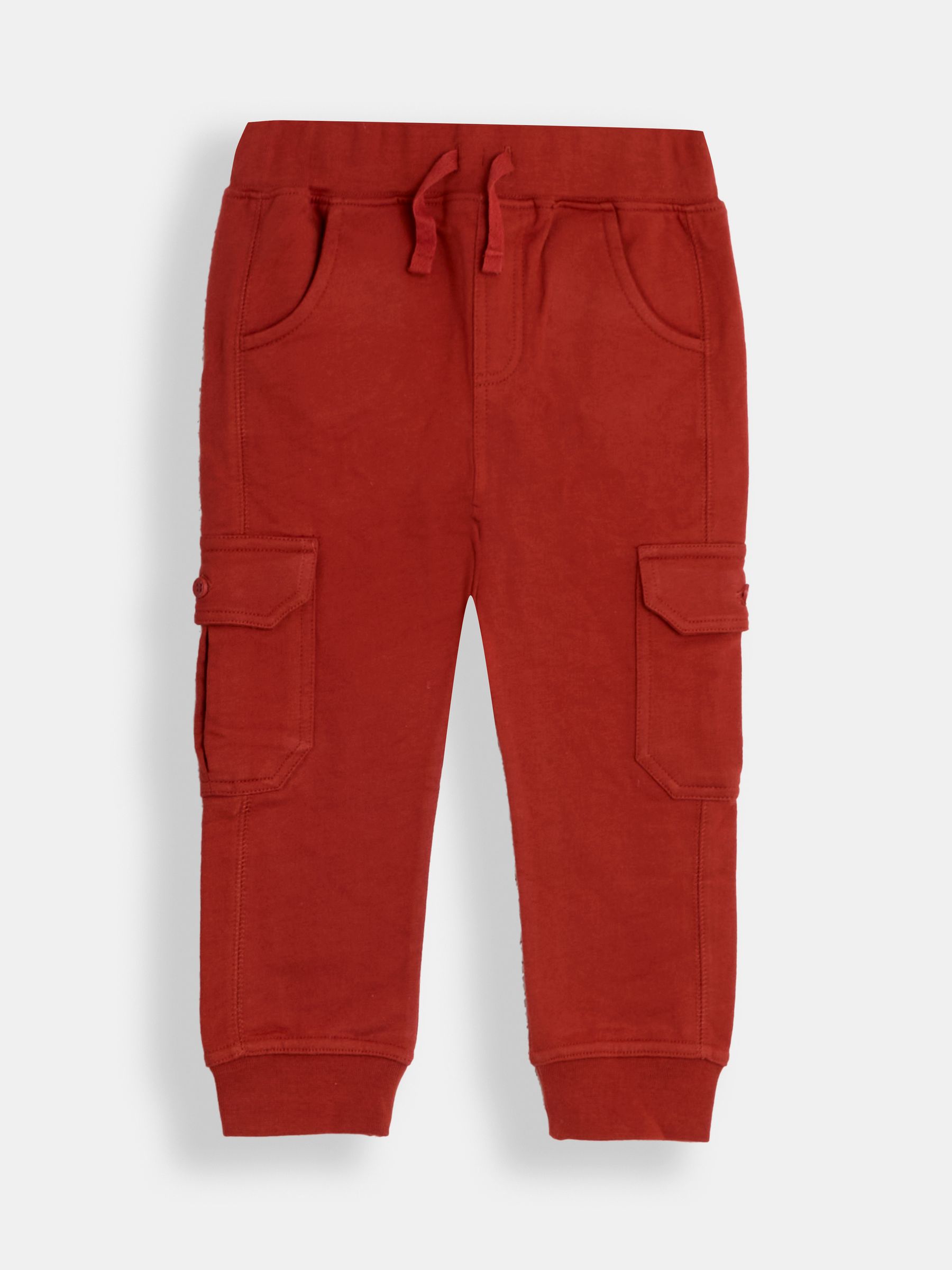 Rust Orange & Royal Blue 2-Pack Cargo Joggers - Image 2 of 5