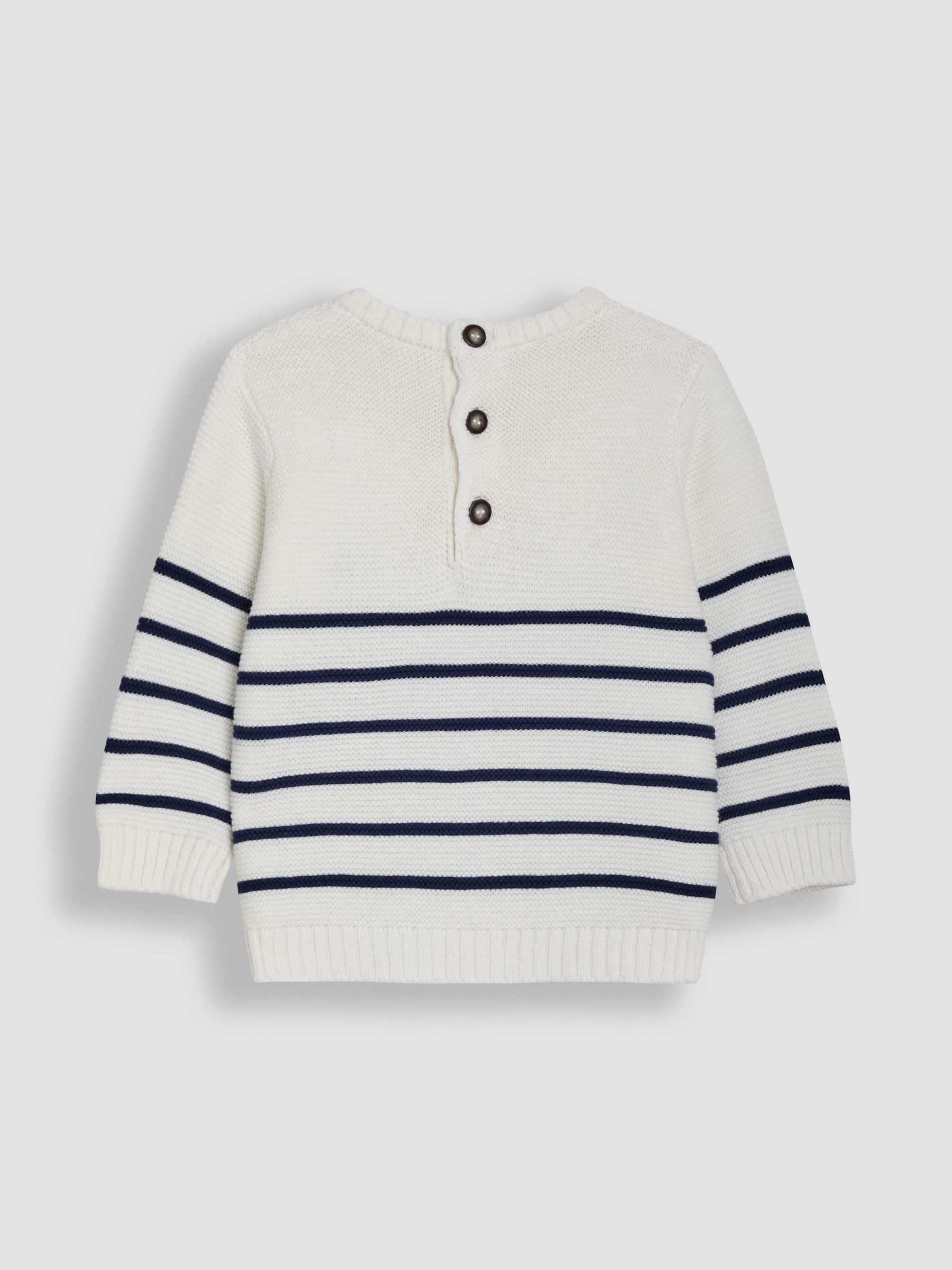 Cream Breton Stripe Jumper - Image 7 of 8