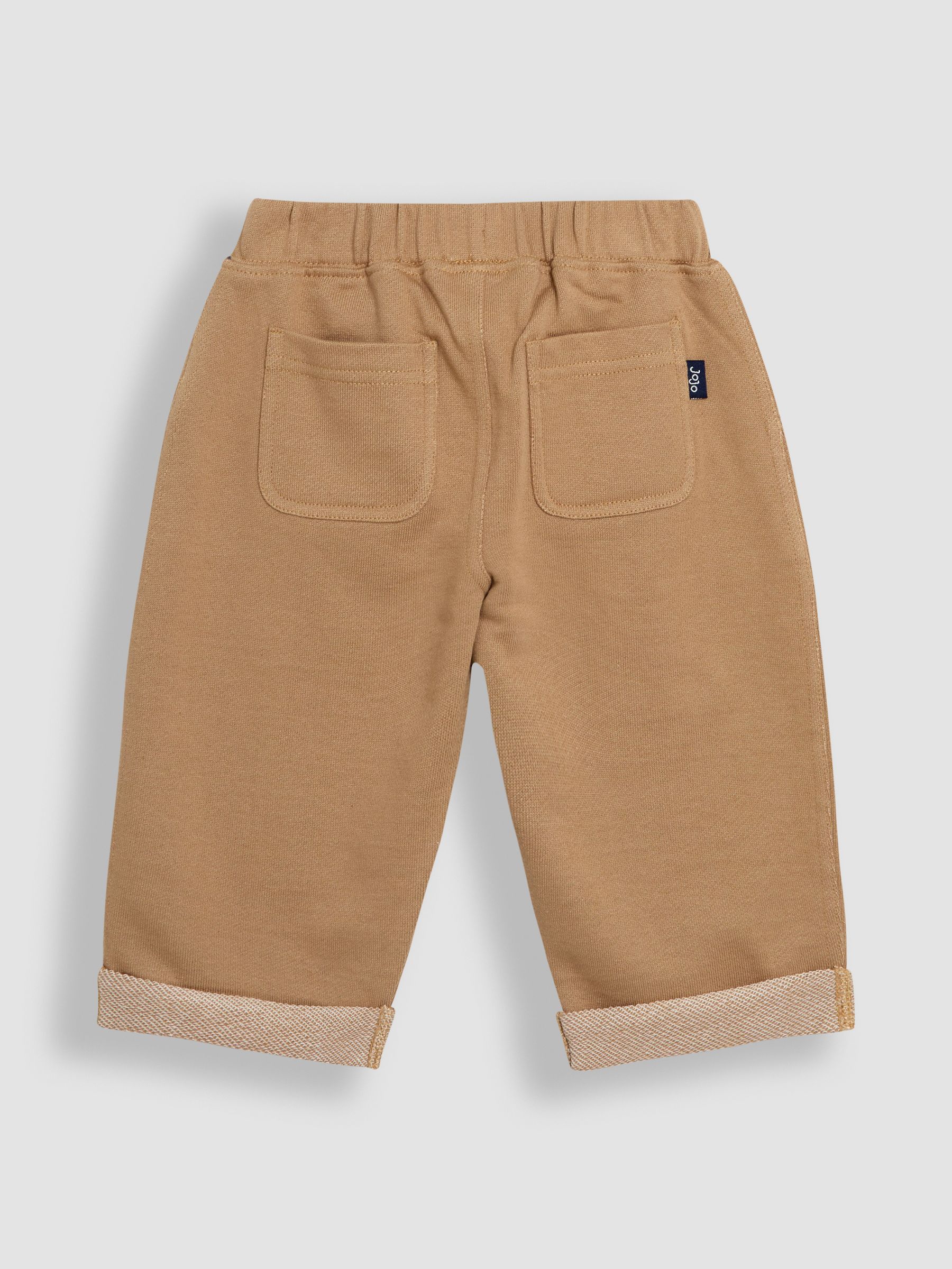 Stone Relaxed Roll Up Joggers - Image 2 of 3