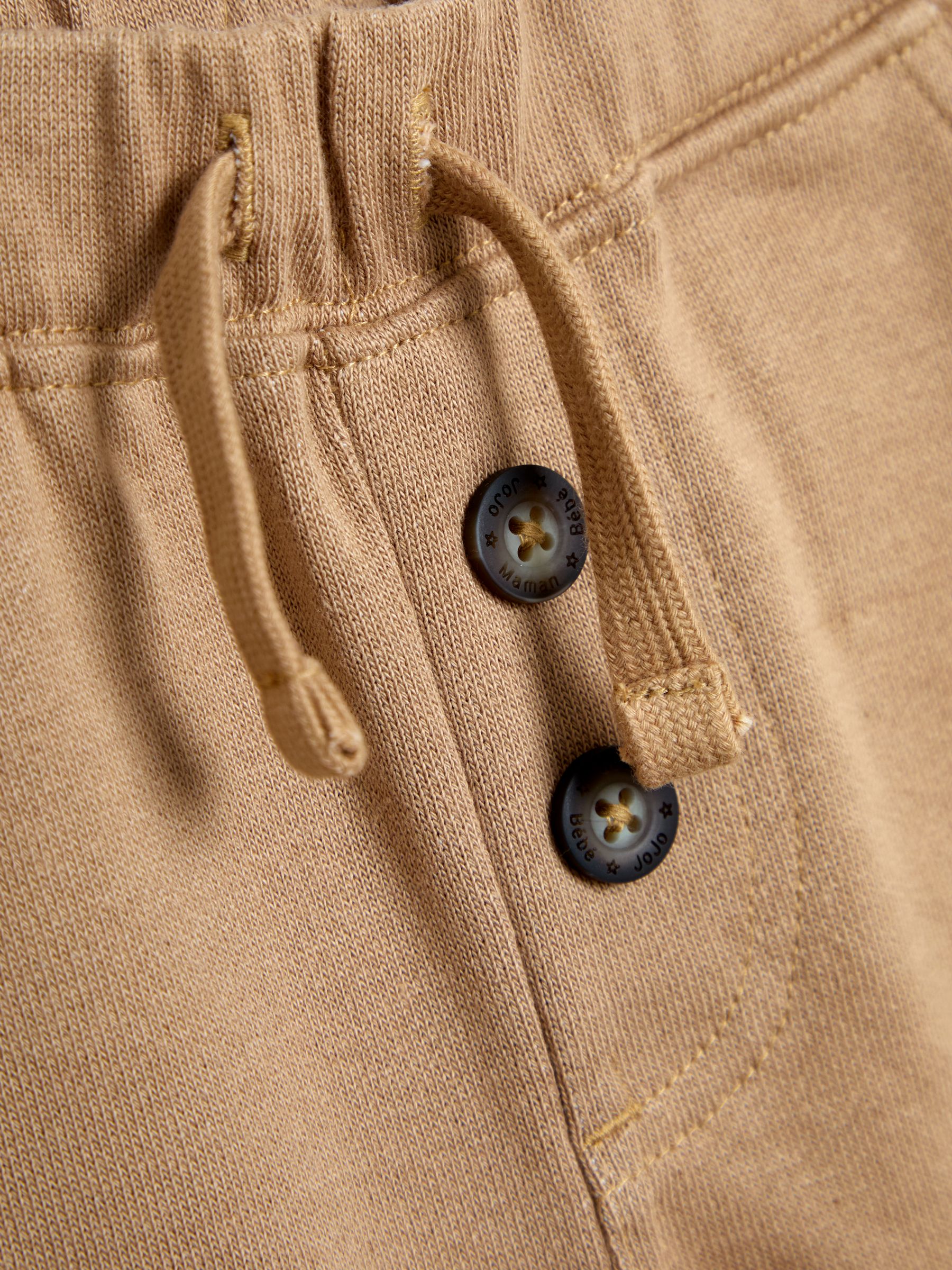 Stone Relaxed Roll Up Joggers - Image 3 of 3