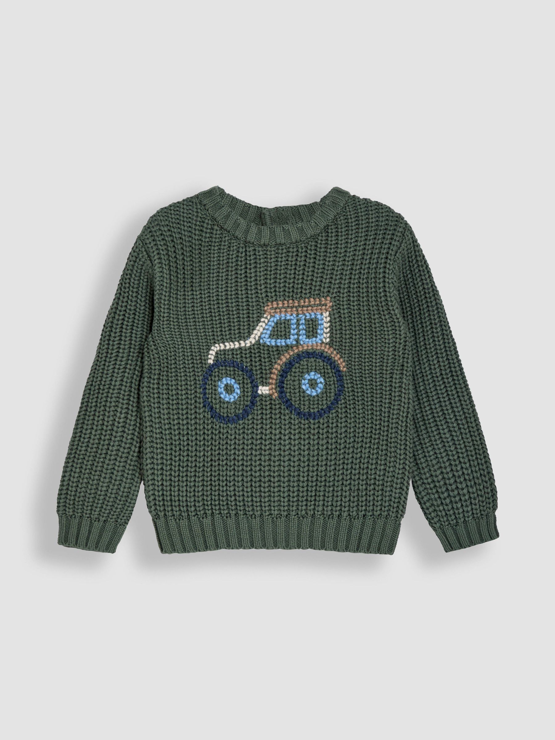 Green Embroidered Jumper - Image 1 of 7