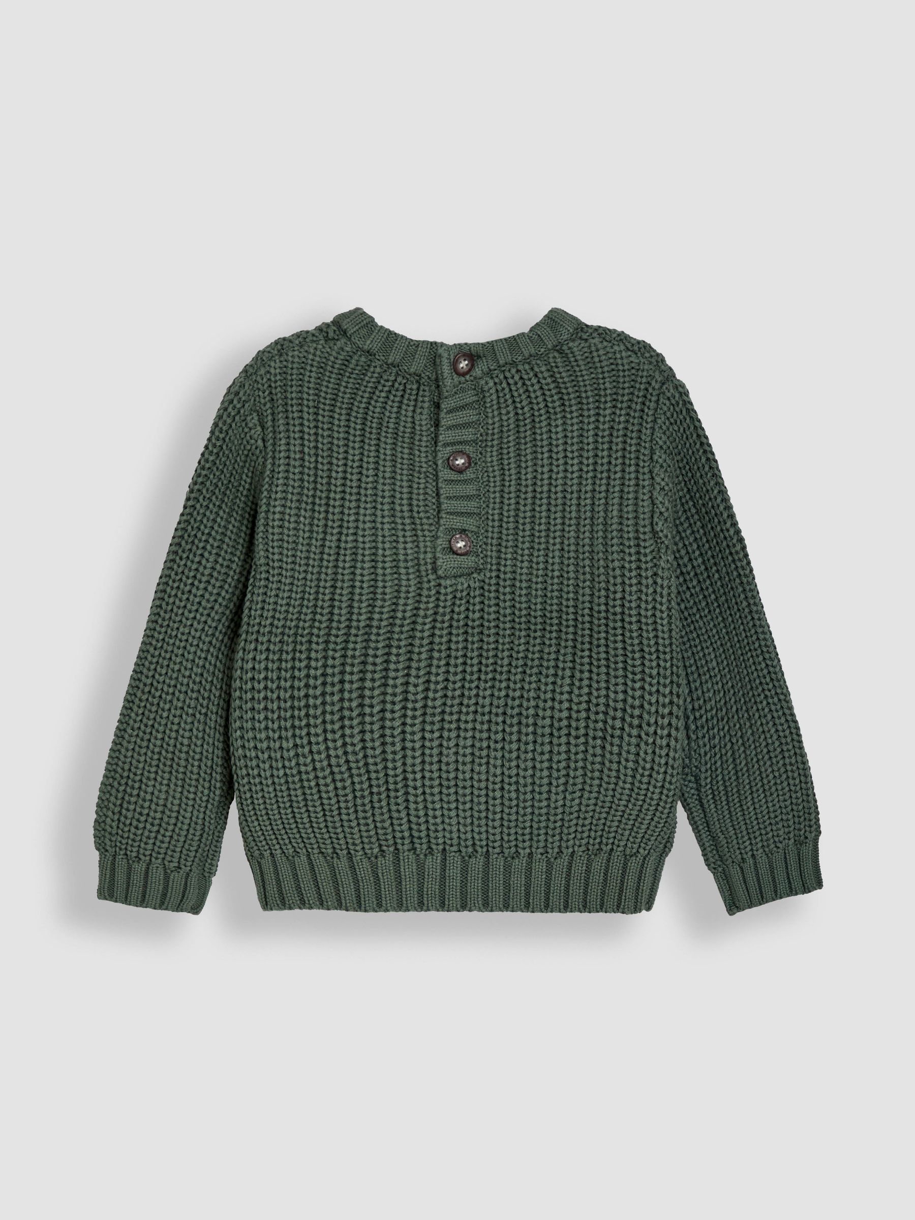 Green Embroidered Jumper - Image 2 of 7