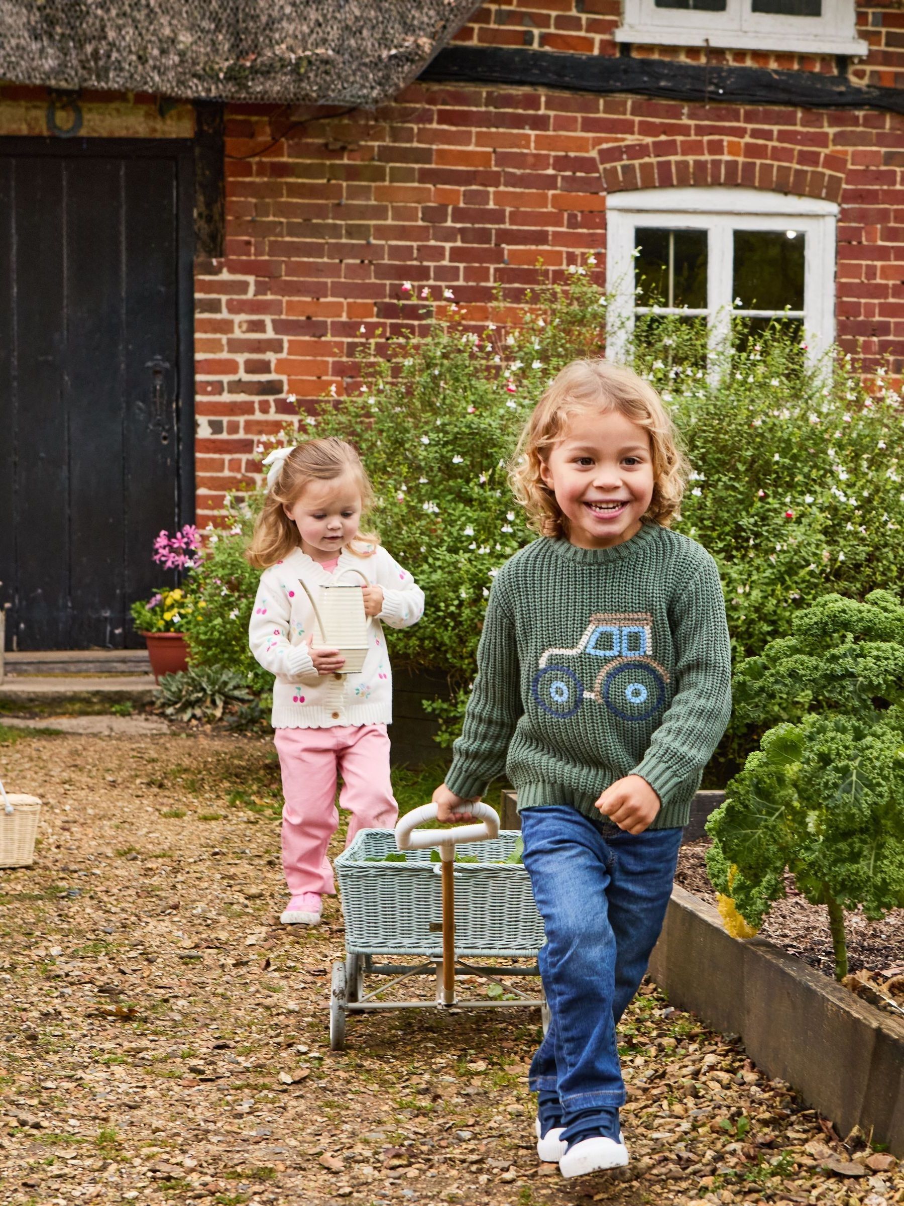 Green Embroidered Jumper - Image 4 of 7