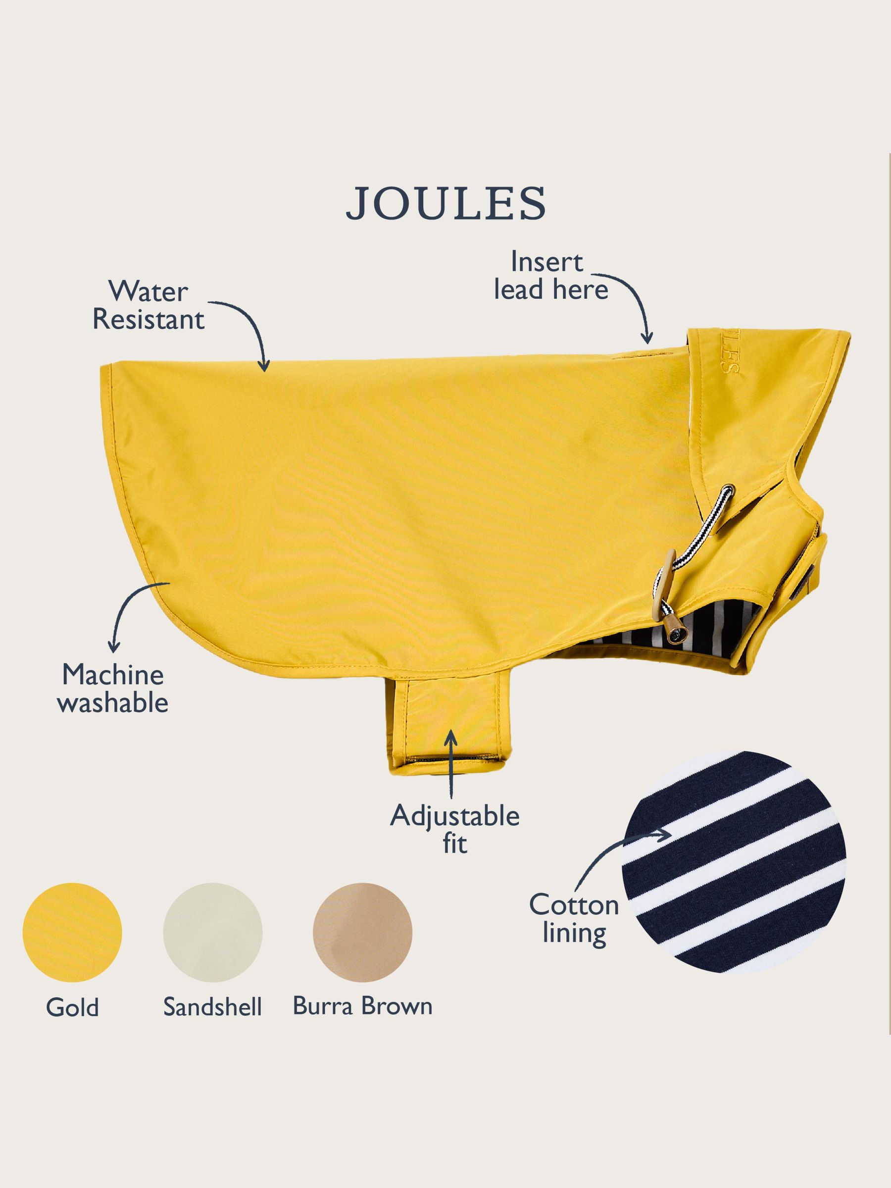 Gold Water-Resistant Dog Jacket - Image 15 of 16