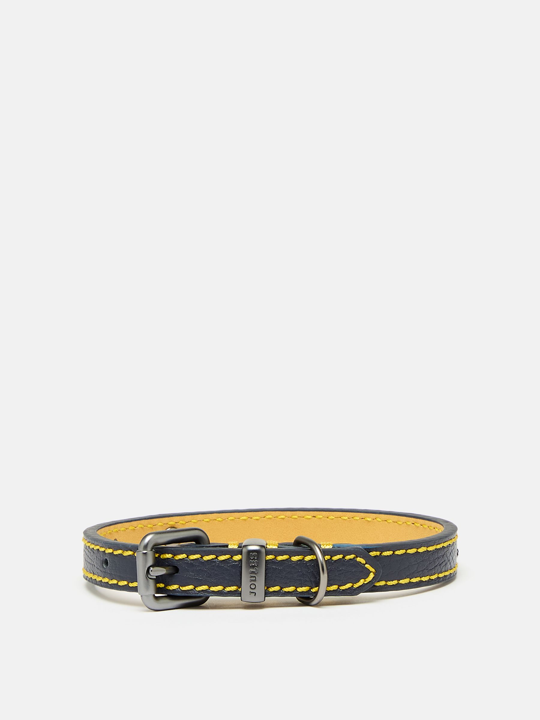 Joules Navy Blue Leather Dog Collar - Image 6 of 9