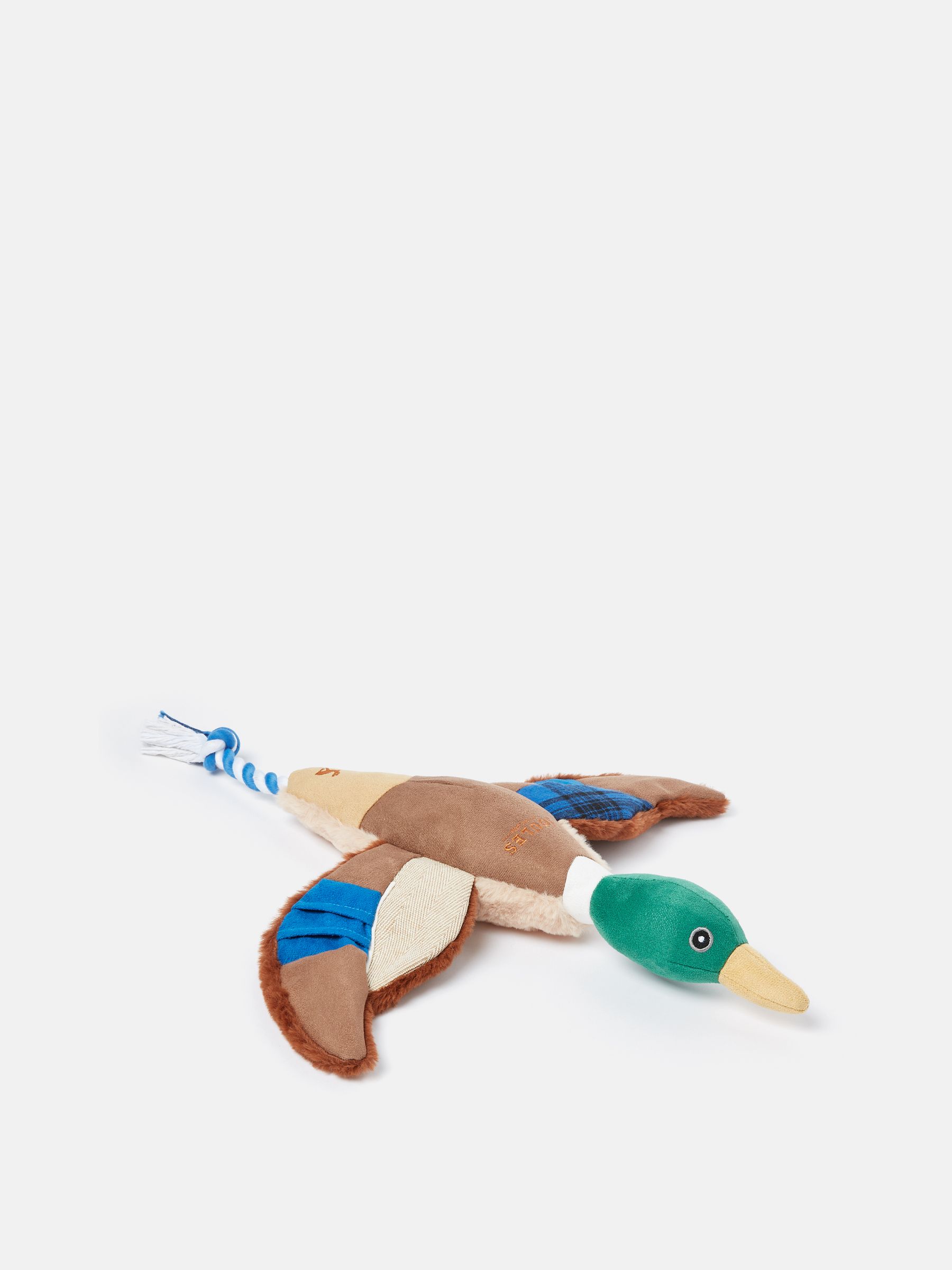 Blue Plush Duck Dog Toy - Image 5 of 8
