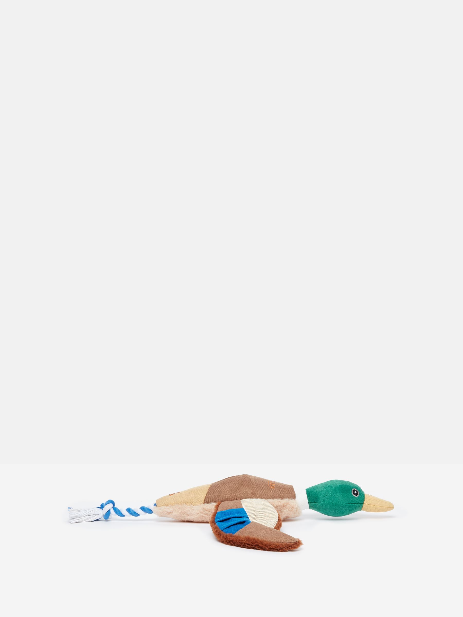 Blue Plush Duck Dog Toy - Image 6 of 8