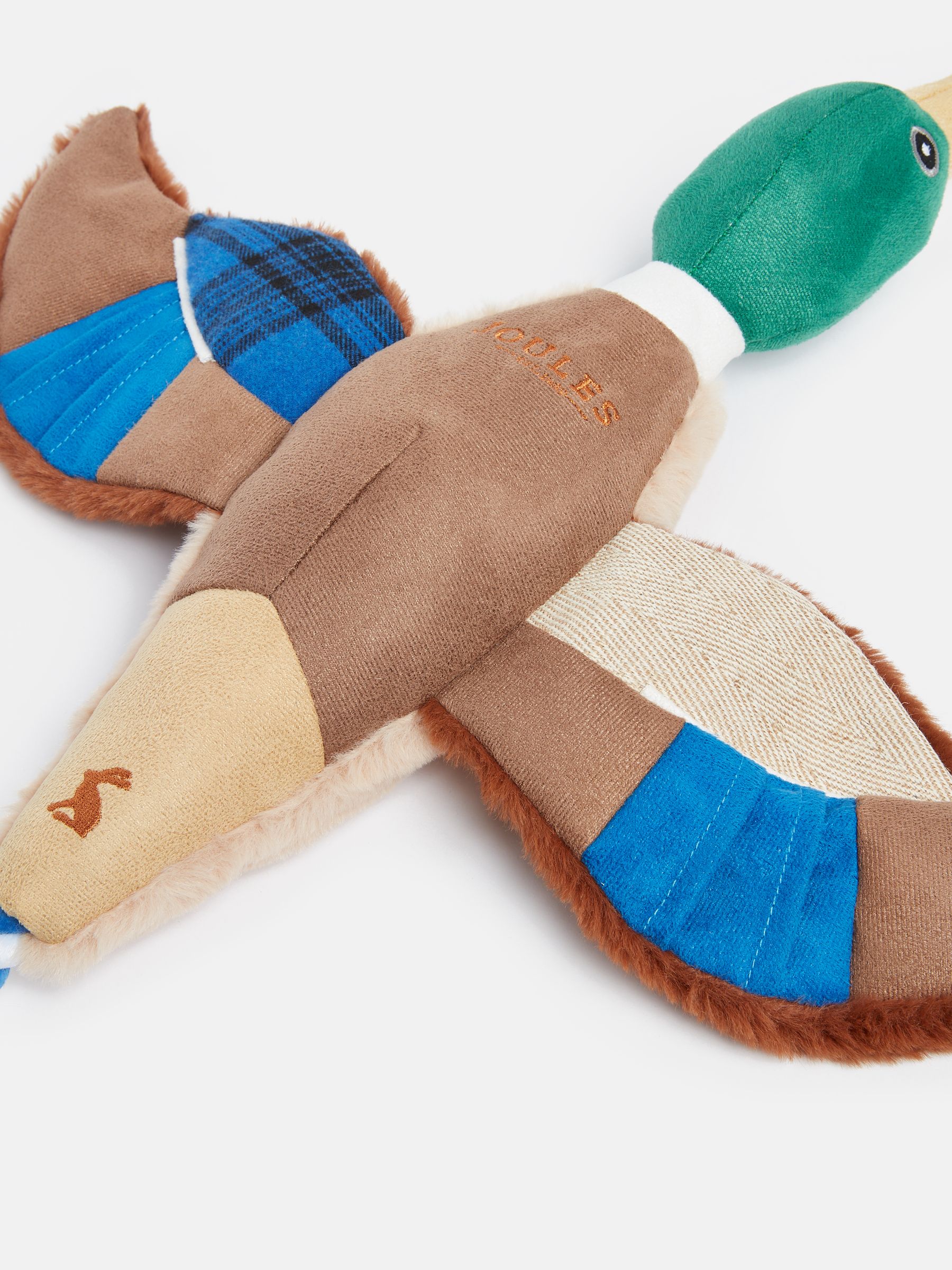 Blue Plush Duck Dog Toy - Image 7 of 8