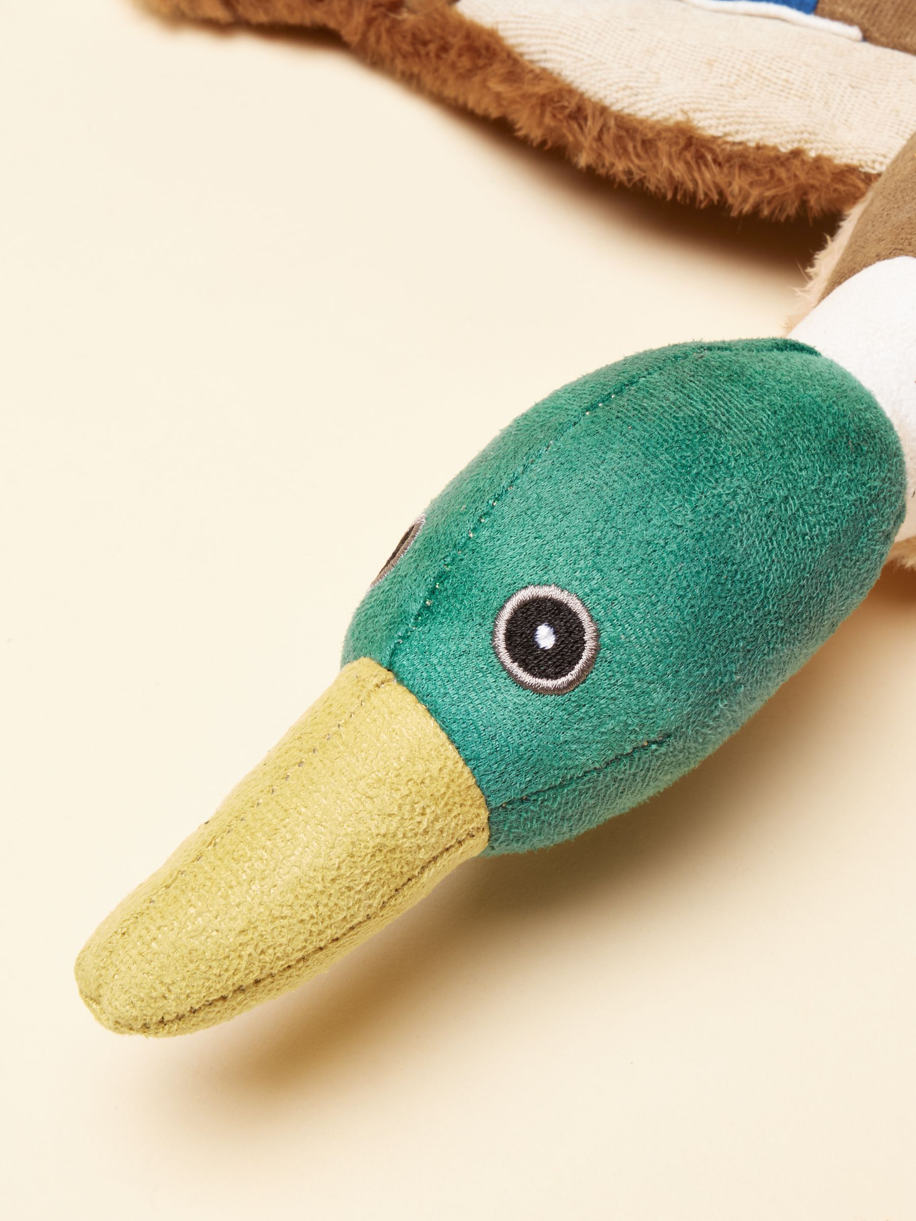 Blue Plush Duck Dog Toy - Image 7 of 7