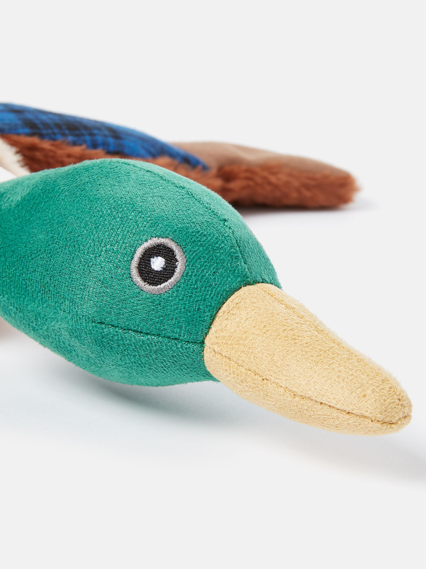 Blue Plush Duck Dog Toy - Image 8 of 8