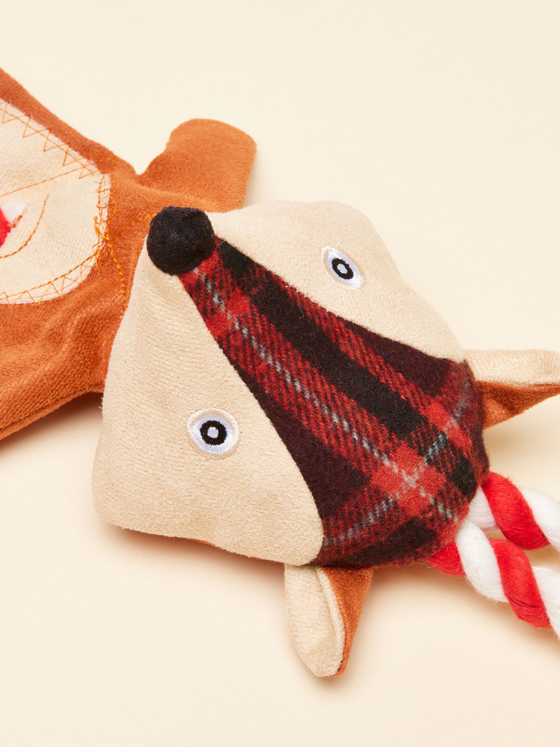 Red Fox Dog Toy - Image 8 of 8