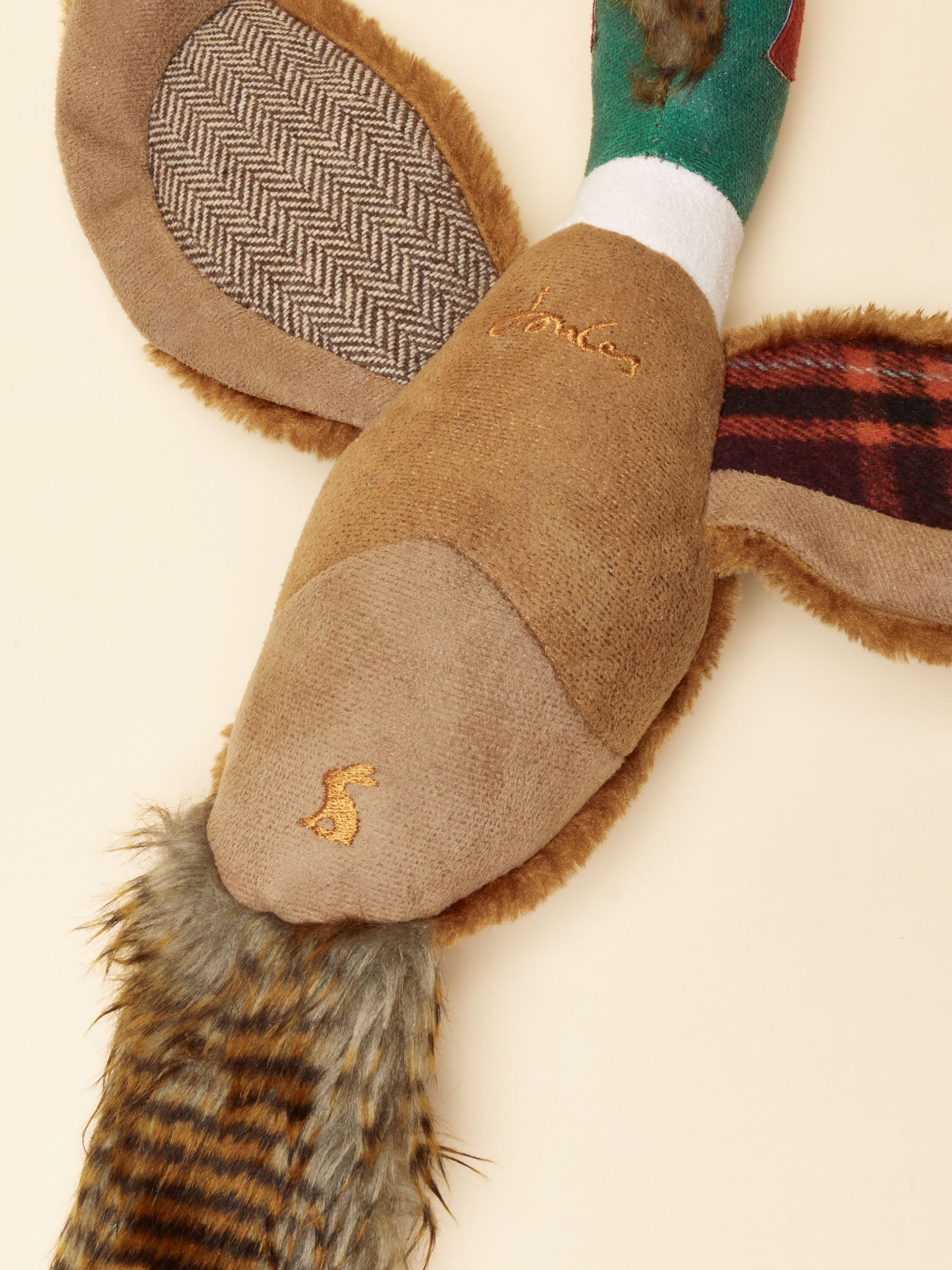 Joules Brown Pheasant Dog Toy - Image 6 of 6