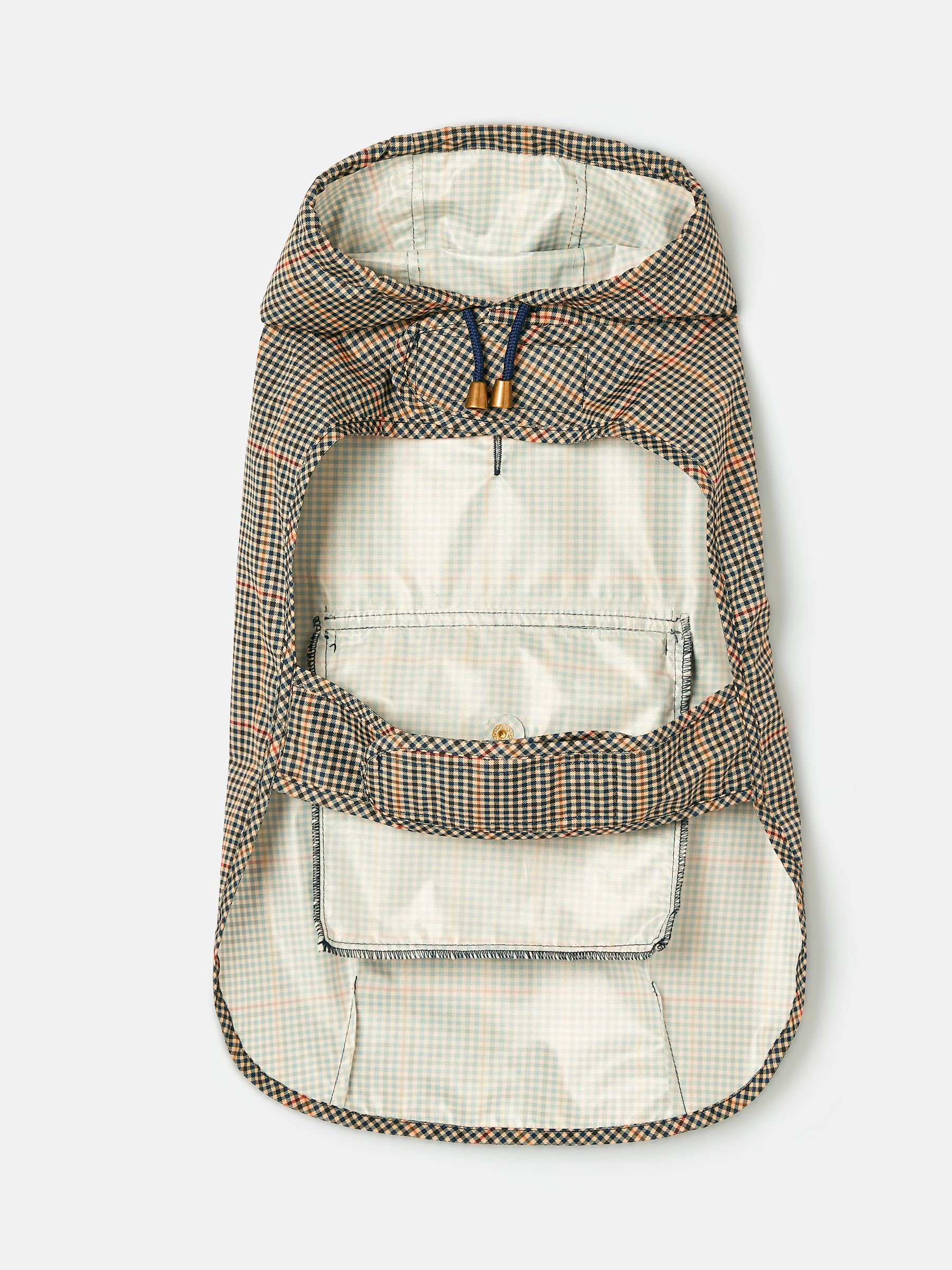 Henson Check Brown Packaway Jacket - Image 13 of 17