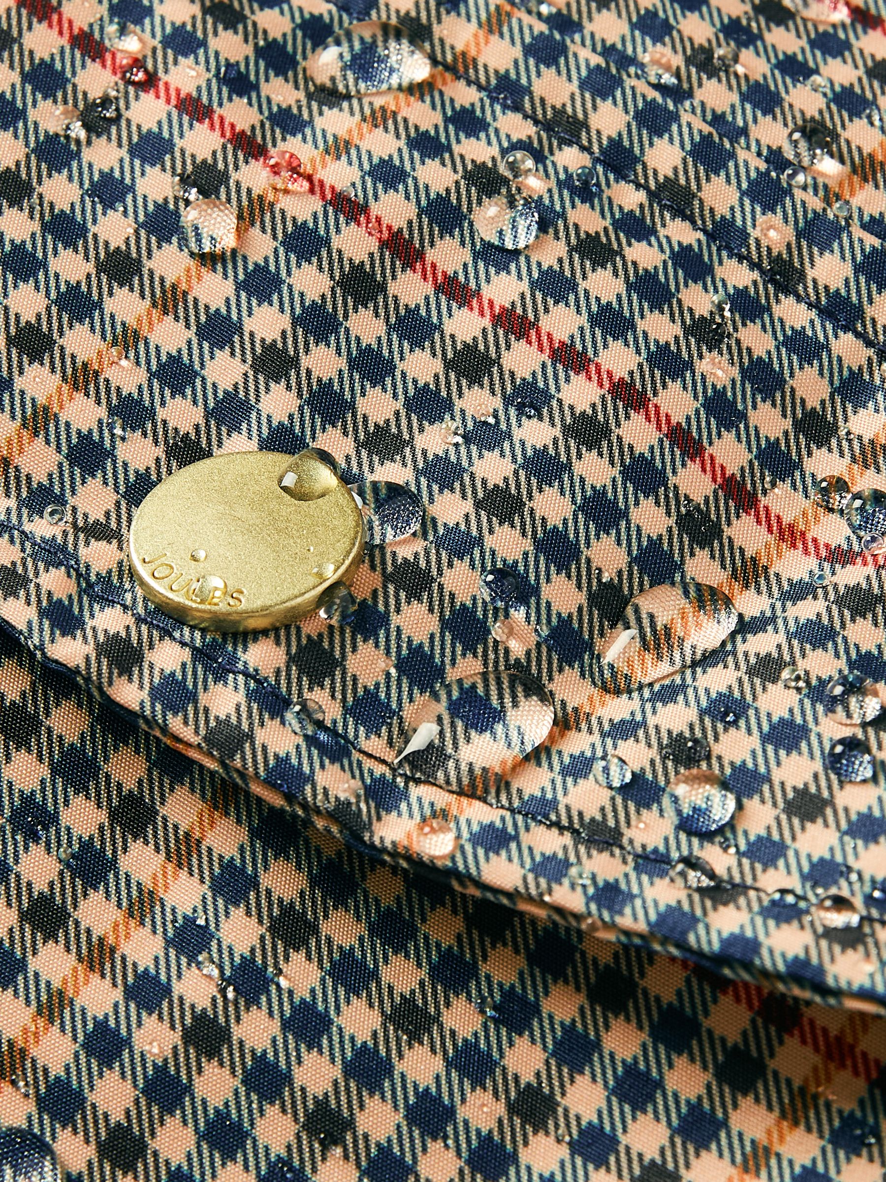 Henson Check Brown Packaway Jacket - Image 15 of 17