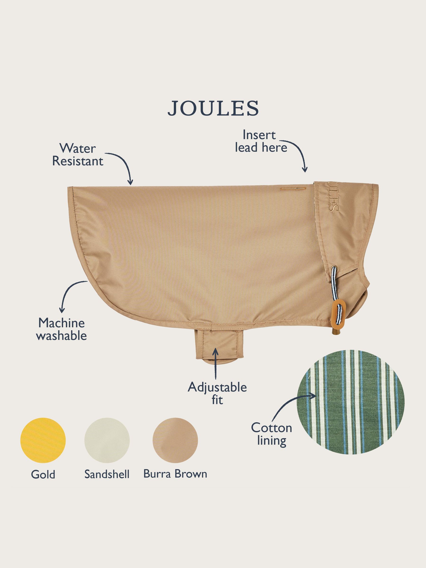 Burra Brown Water-Resistant Dog Jacket - Image 18 of 19