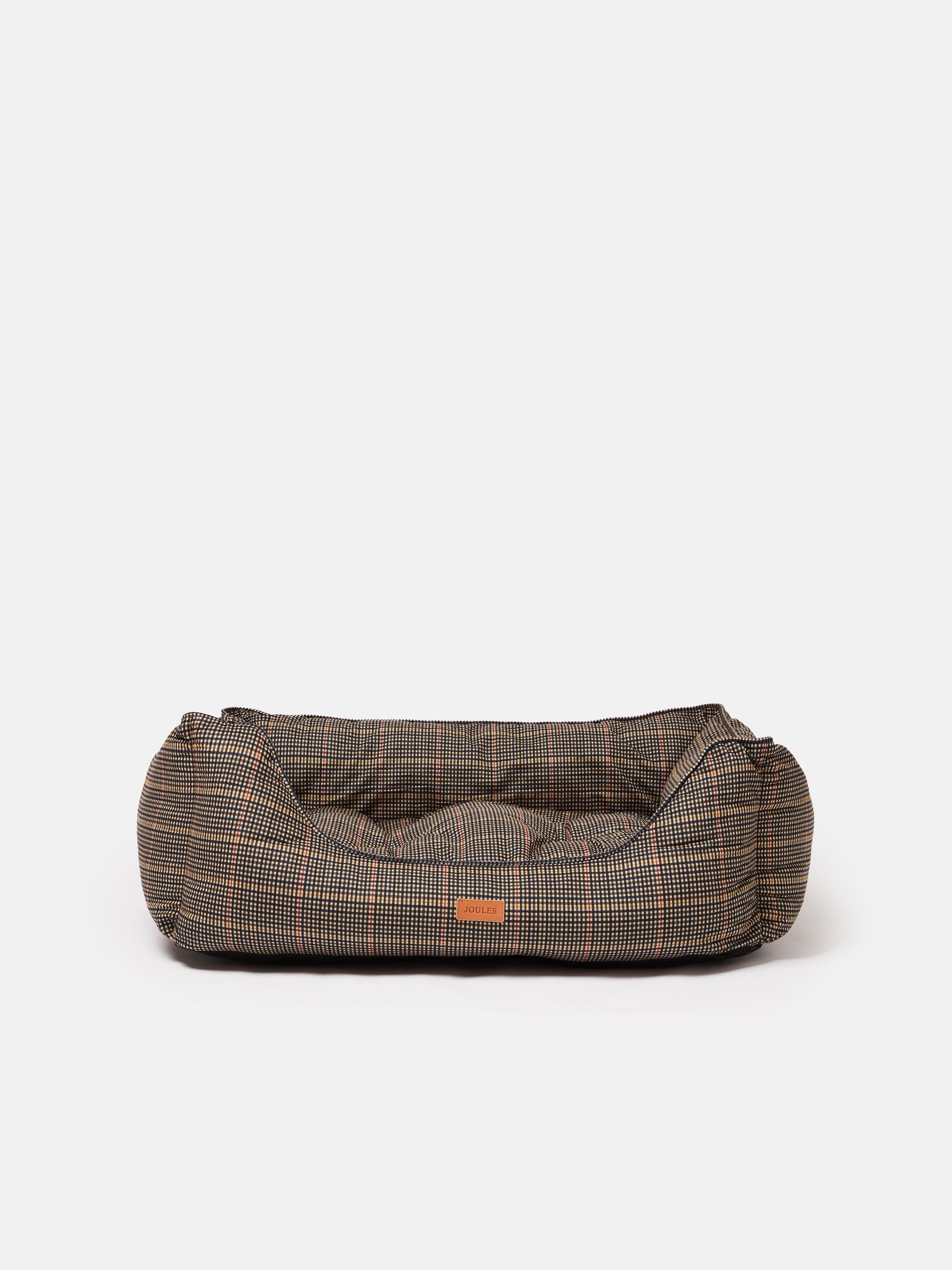 Henson Check Brown Pet Bed - Image 10 of 16