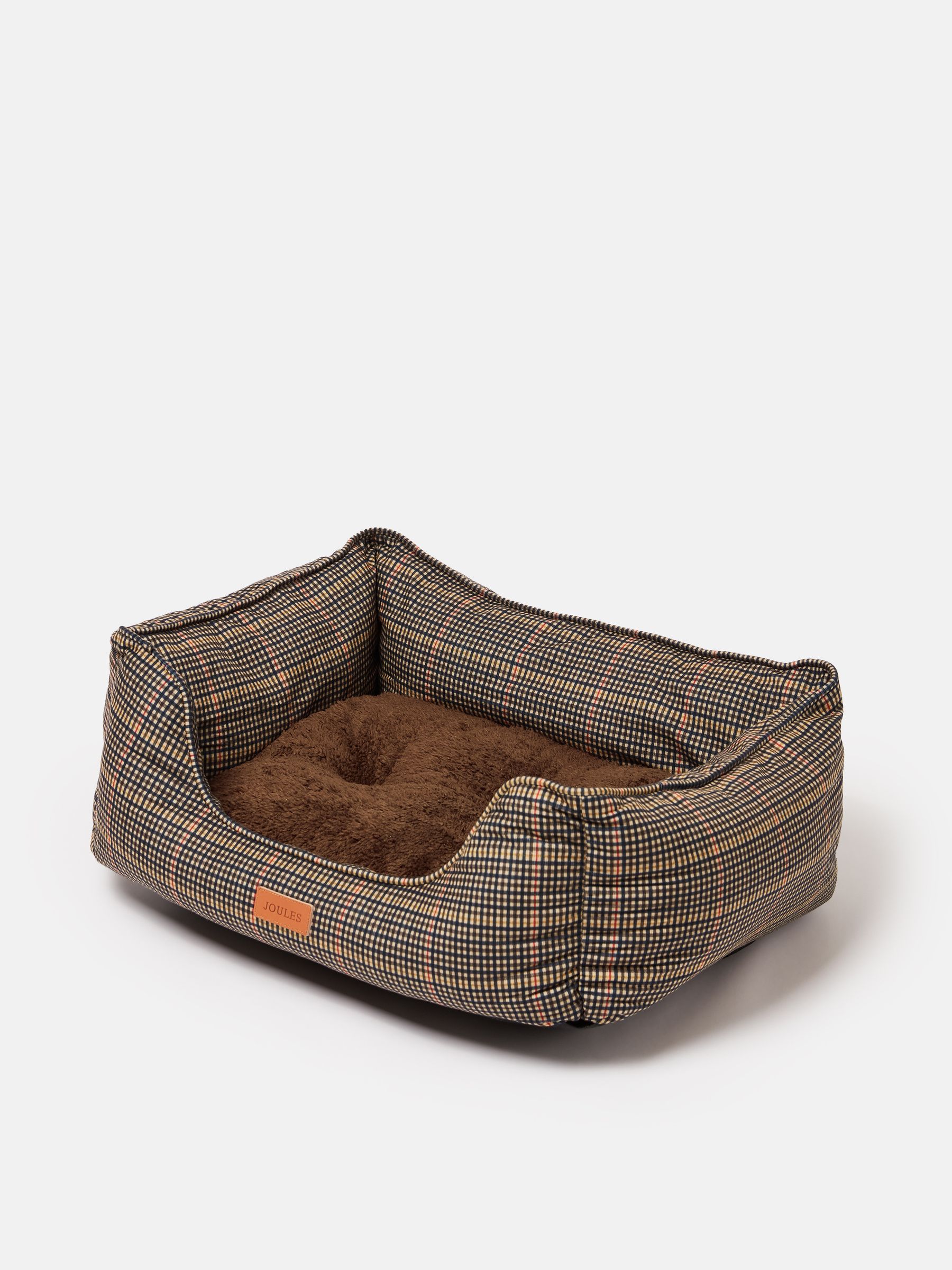 Henson Check Brown Pet Bed - Image 14 of 16