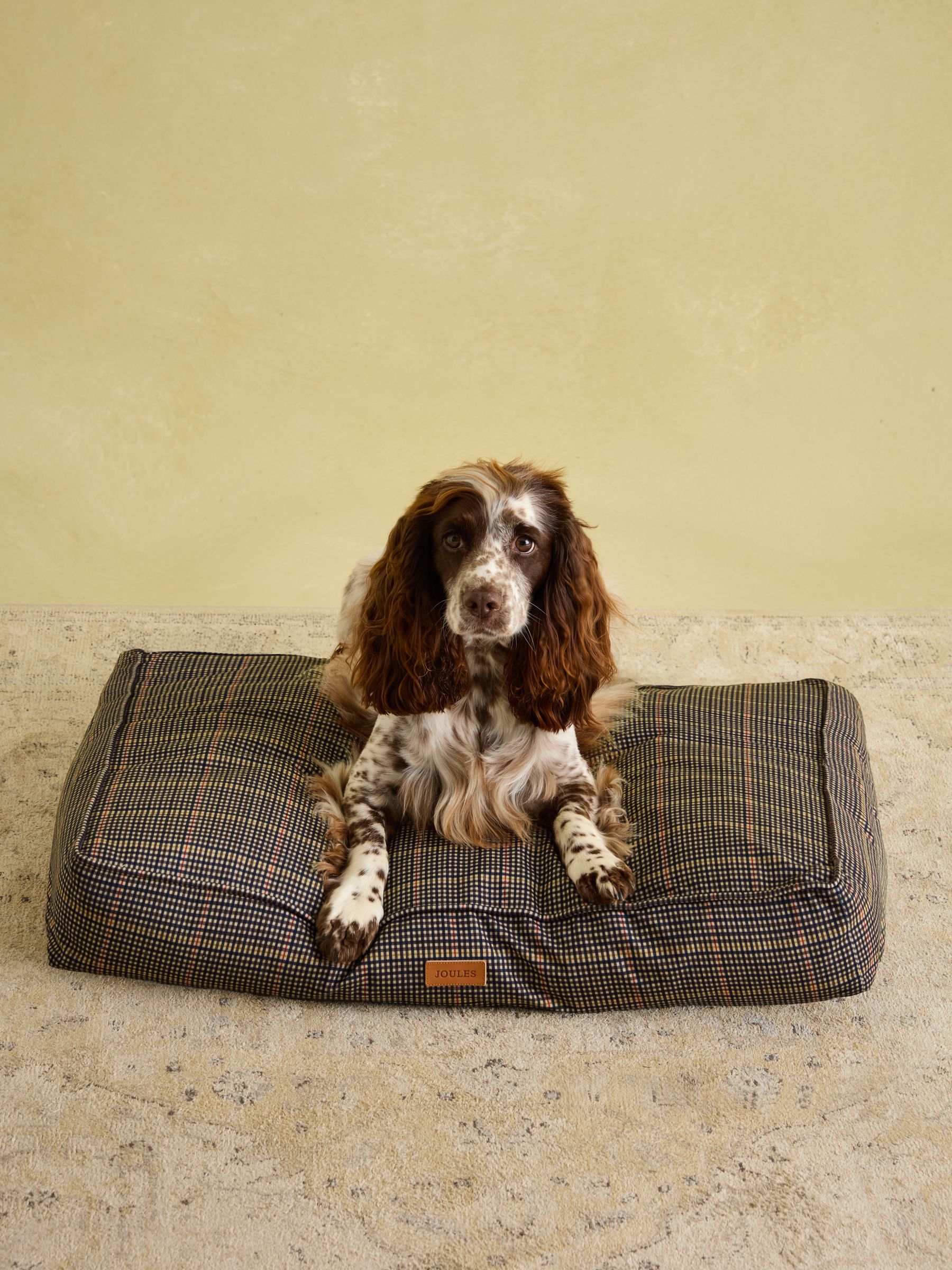 Henson Check Brown Pet Matress Bed - Image 5 of 13