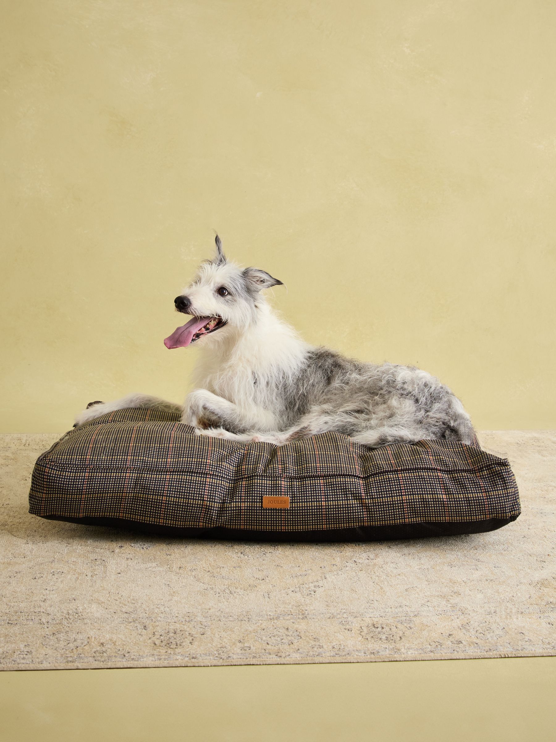 Henson Check Brown Pet Matress Bed - Image 8 of 13