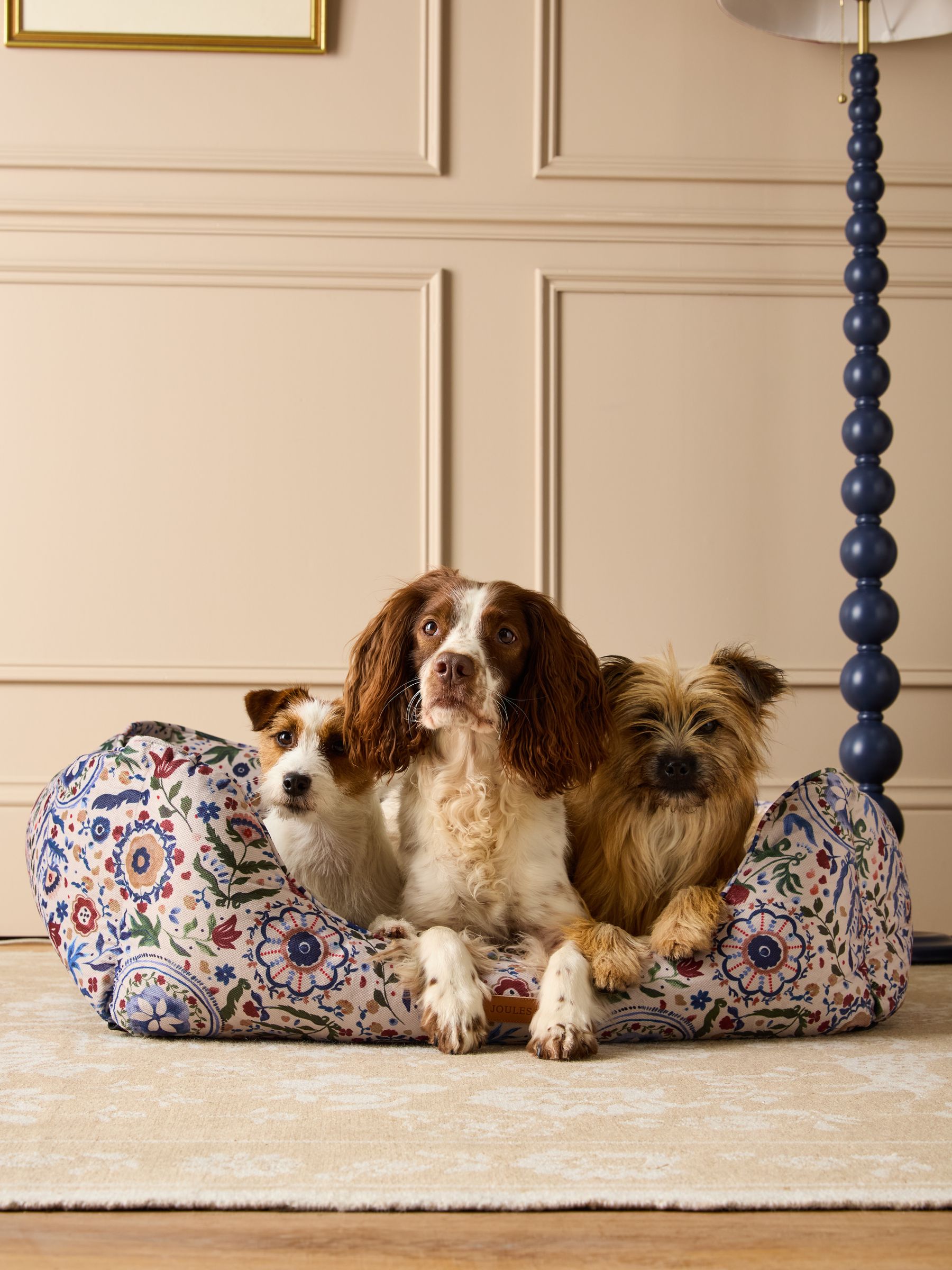 Festival Floral Pet Box Bed - Image 1 of 13