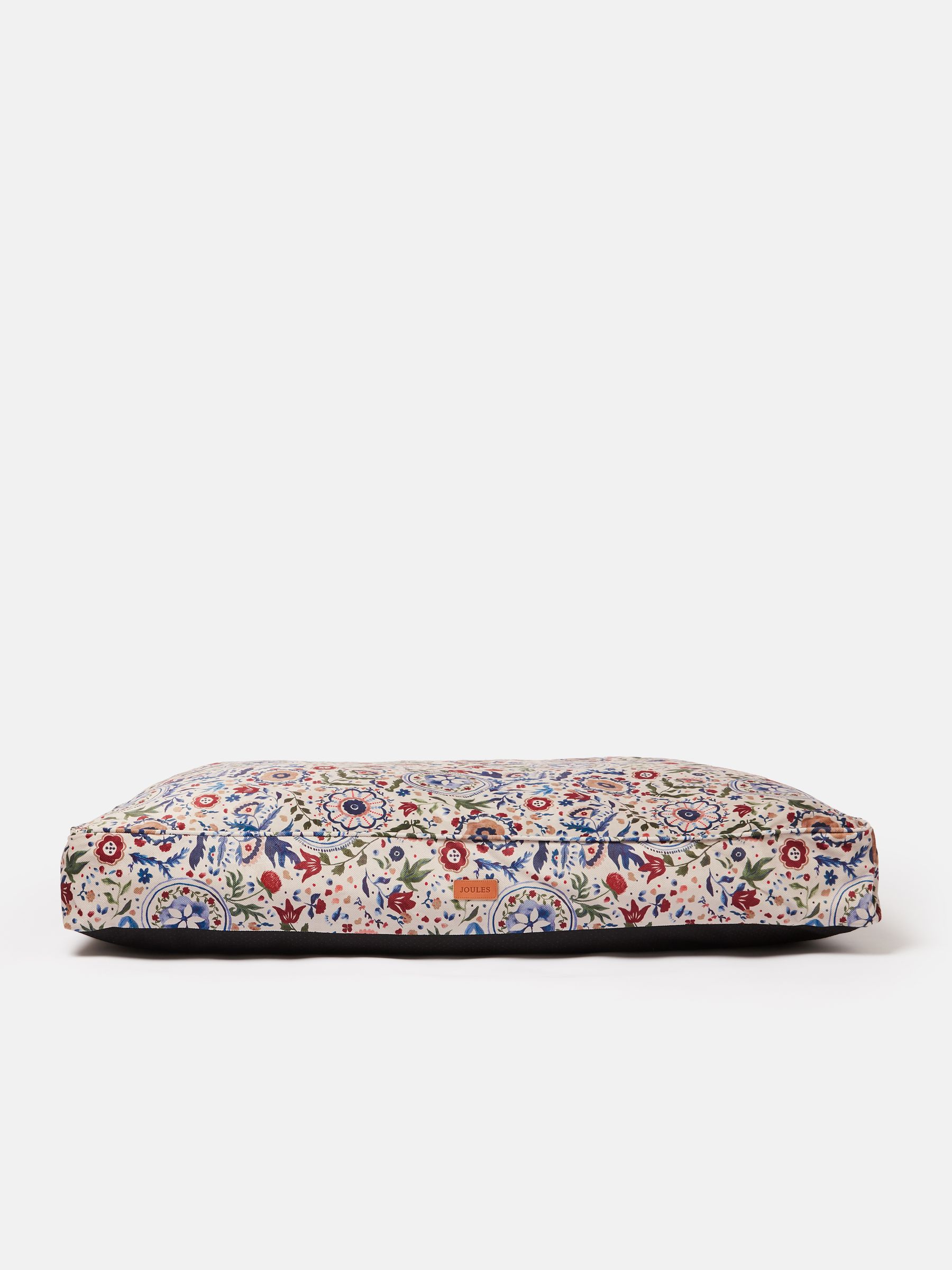 Cream & Blue Floral Pet Mattress Bed - Image 8 of 11