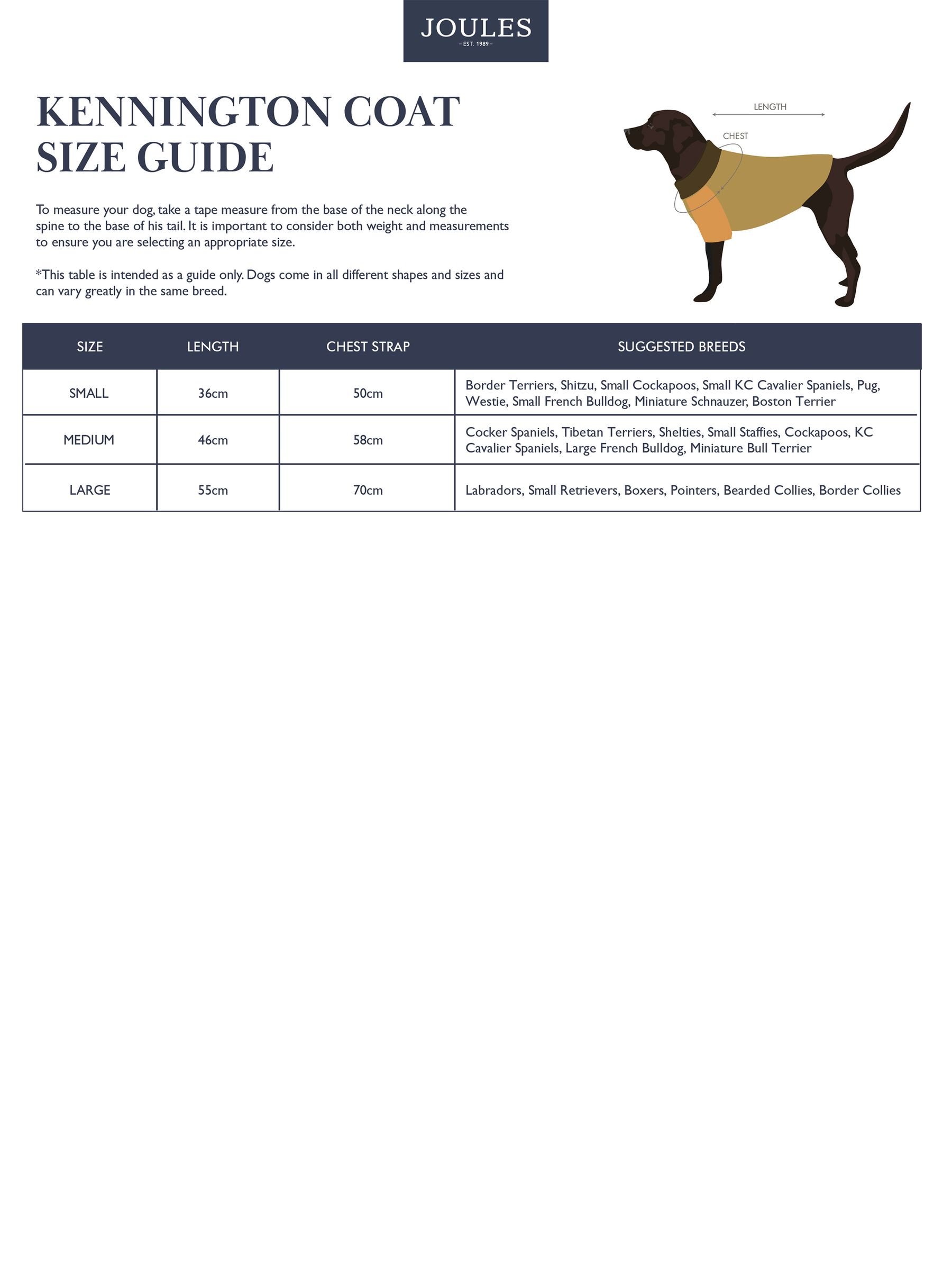 Kennington Brown & Khaki Dog Coat - Image 3 of 16