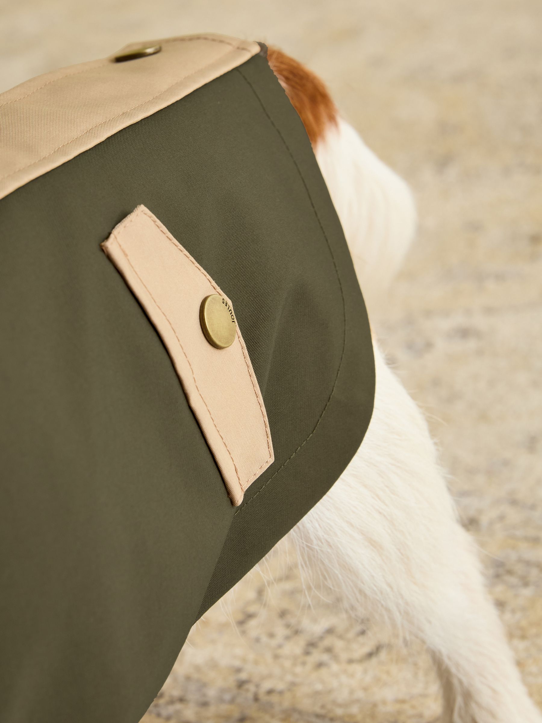Kennington Brown & Khaki Dog Coat - Image 9 of 16