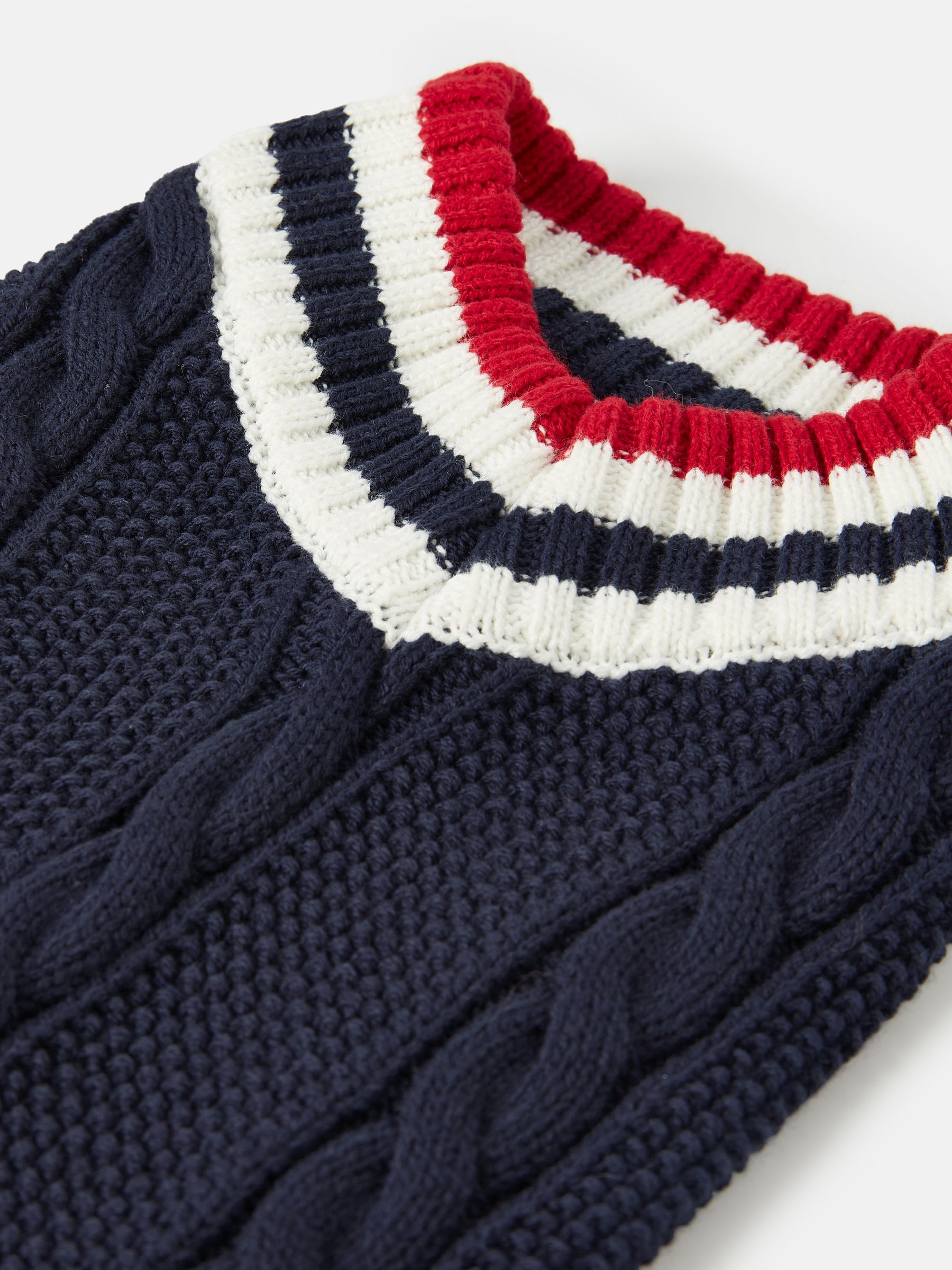 Dawson Navy Blue Dog Knit Jumper - Image 12 of 14