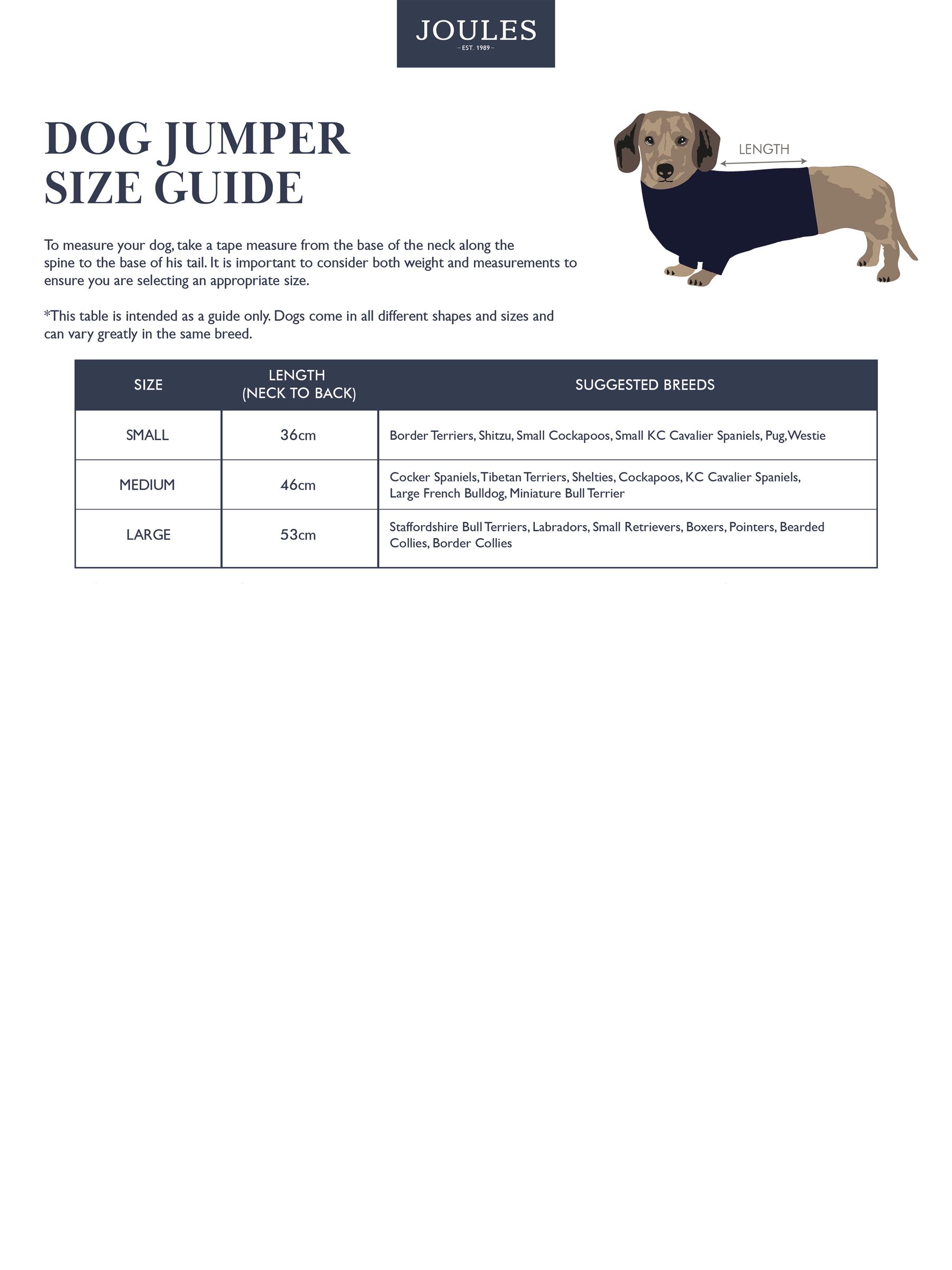 Dawson Navy Blue Dog Knit Jumper - Image 3 of 14