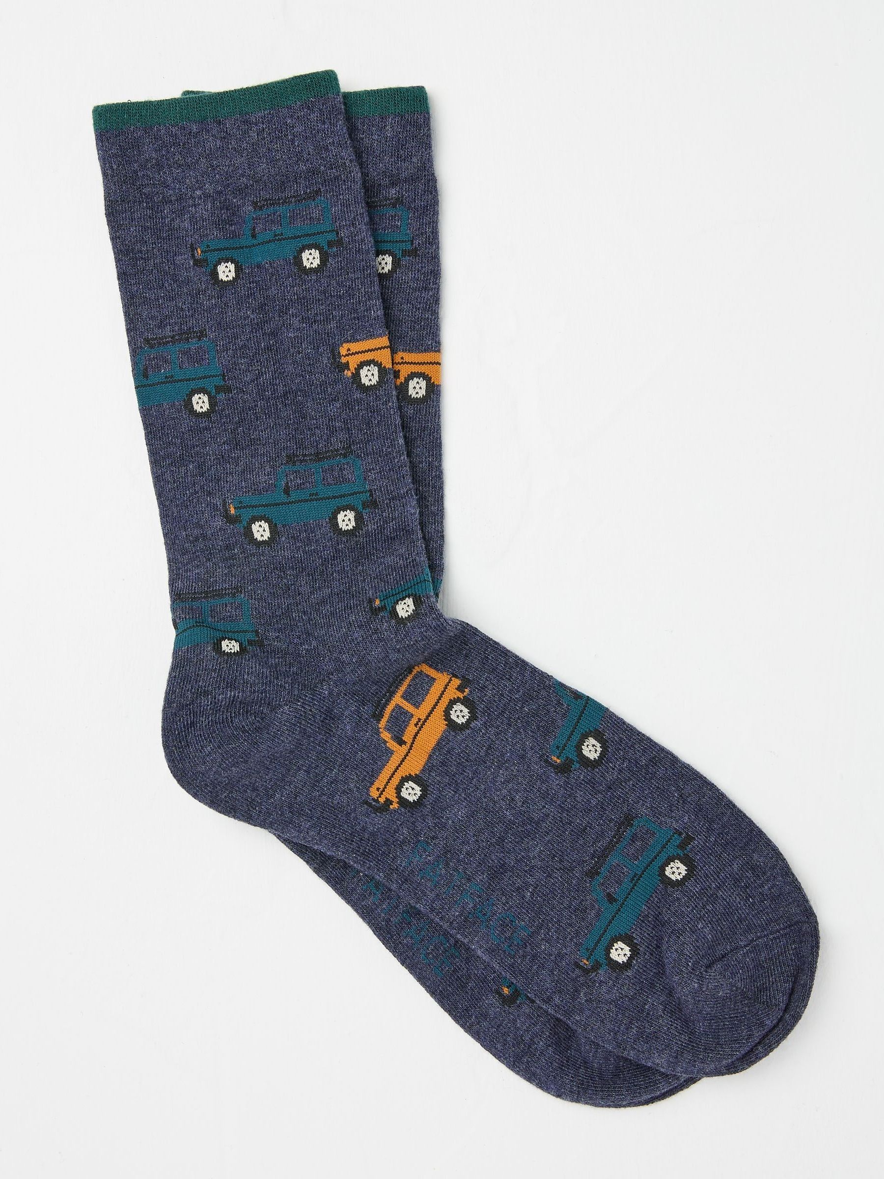 Green Off Roader Socks in a Mug - Image 2 of 2