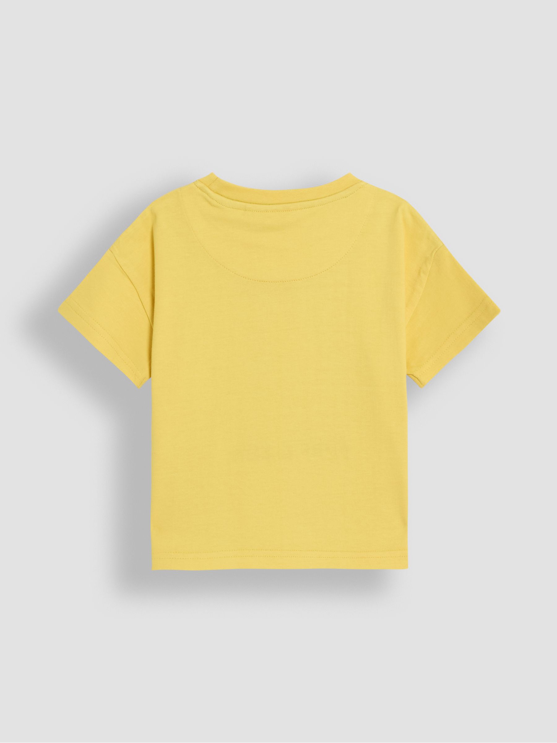 Yellow Surf & Sun Graphic Printed and Plain T-Shirts 2 Pack - Image 3 of 5
