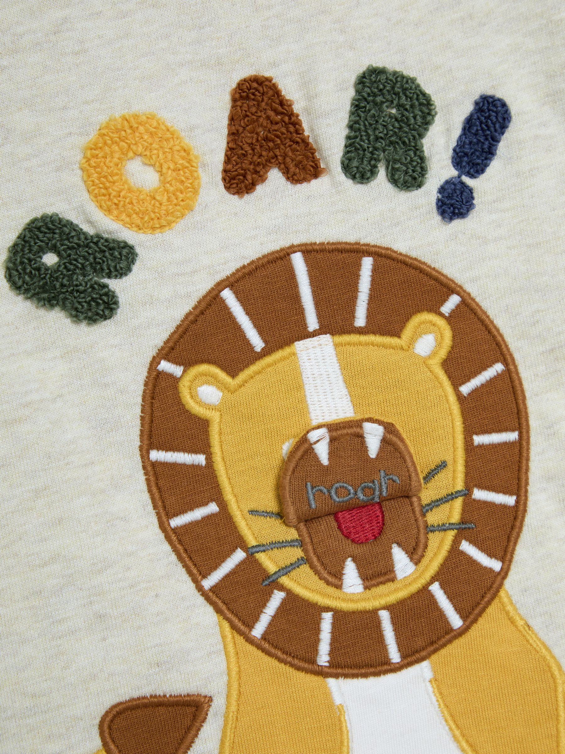 Natural Lion Interactive Appliqué T-Shirt - Image 4 of 4
