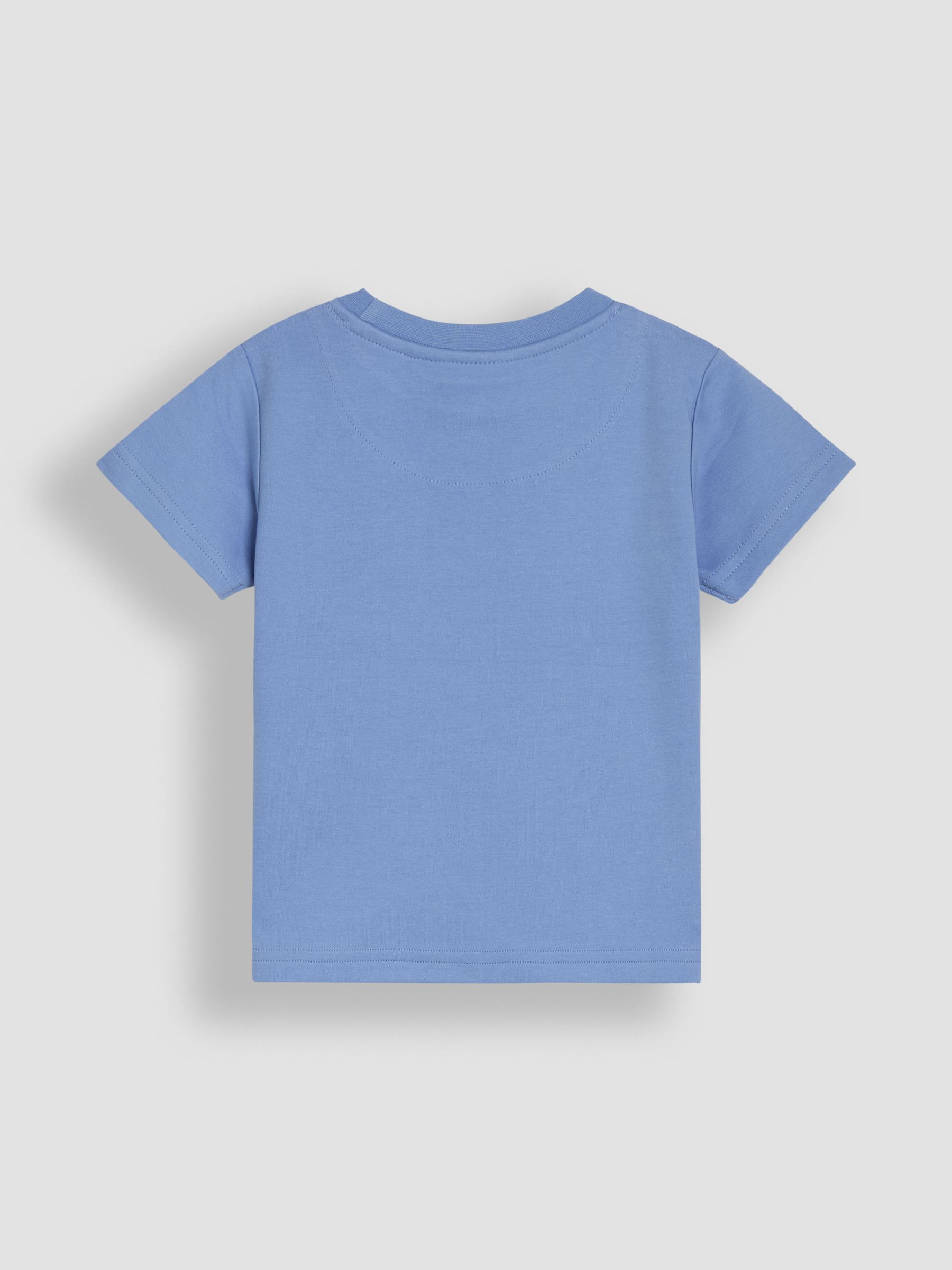 White Seaside 2-Pack Printed & Plain T-Shirts - Image 5 of 7