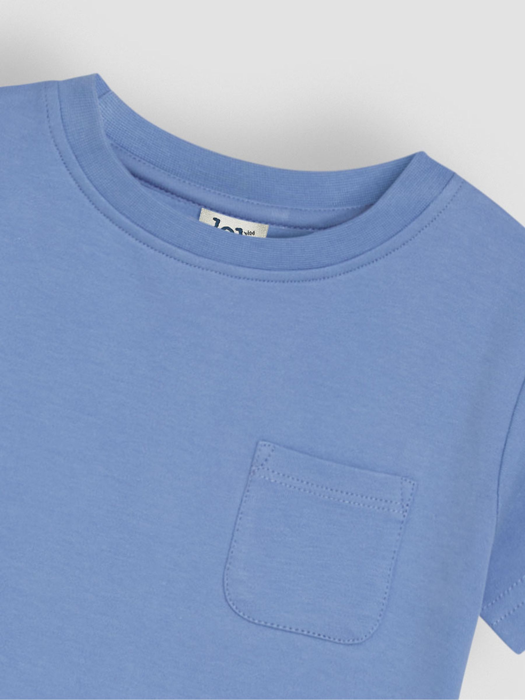 White Seaside 2-Pack Printed & Plain T-Shirts - Image 7 of 7