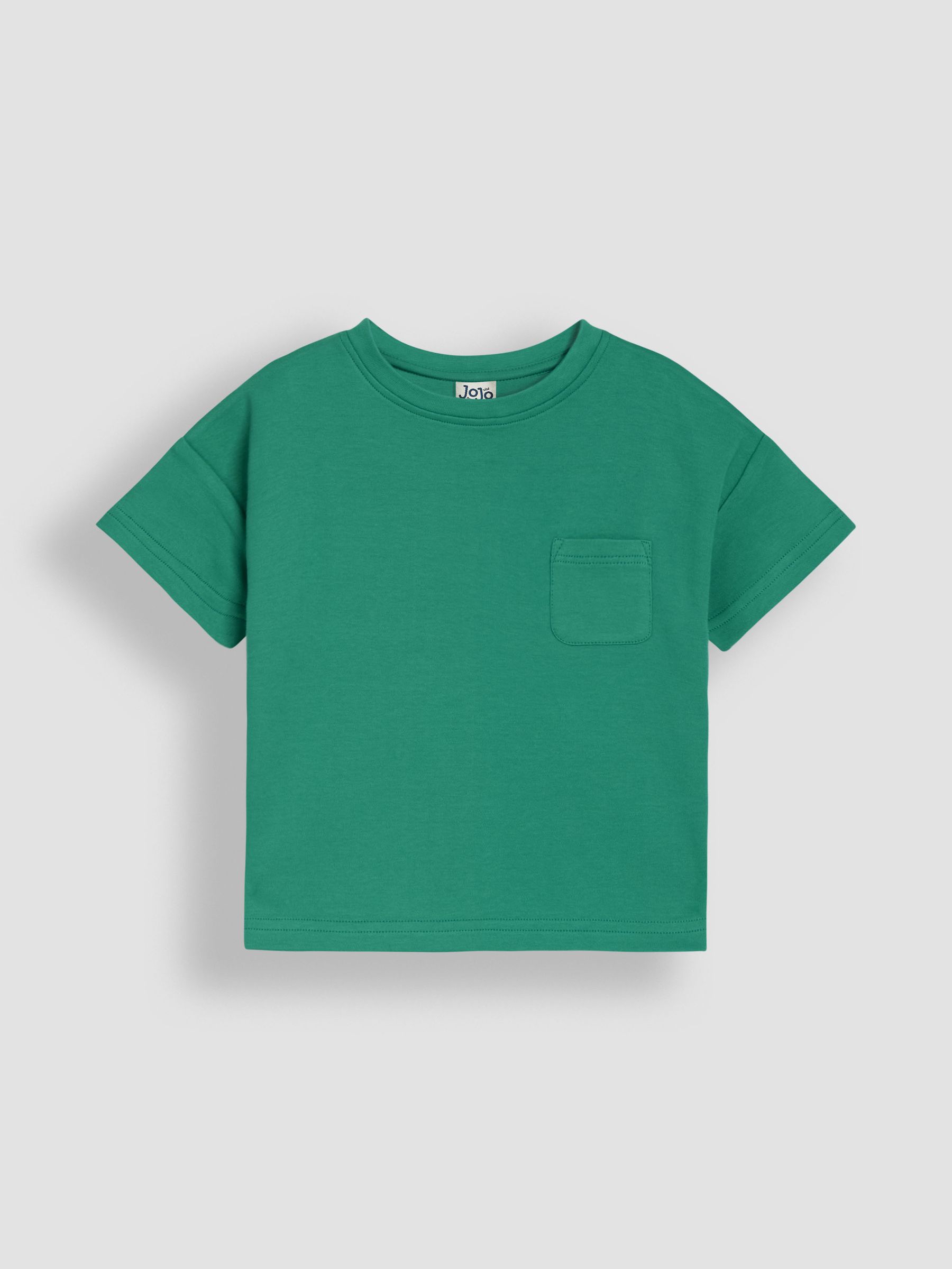 Green Tractor Printed and Plain T-Shirts 2 Pack - Image 5 of 7