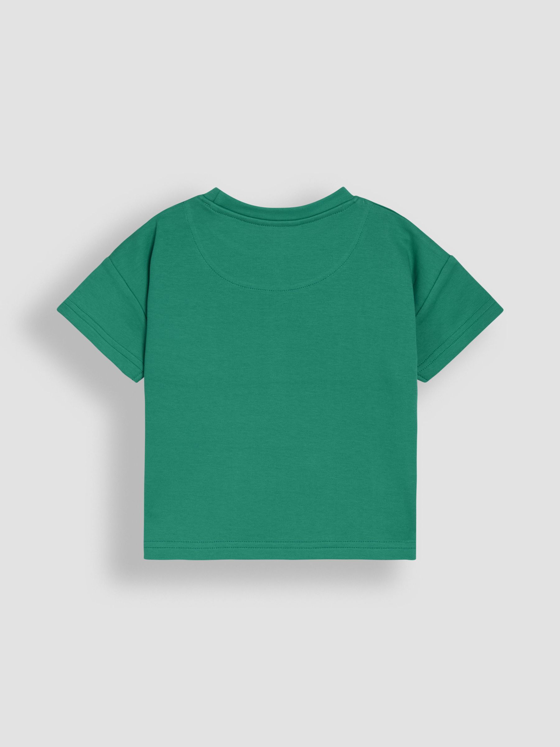 Green Tractor Printed and Plain T-Shirts 2 Pack - Image 6 of 7