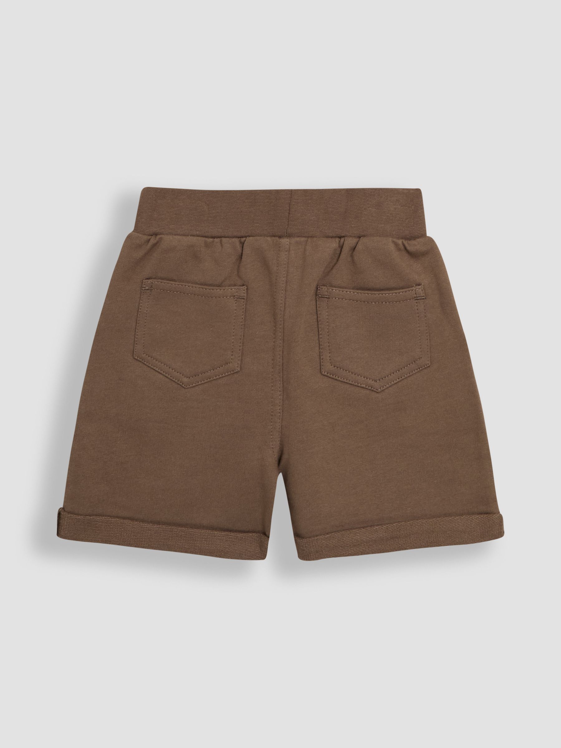 Natural & Brown 2-Pack Jogger Shorts - Image 3 of 5