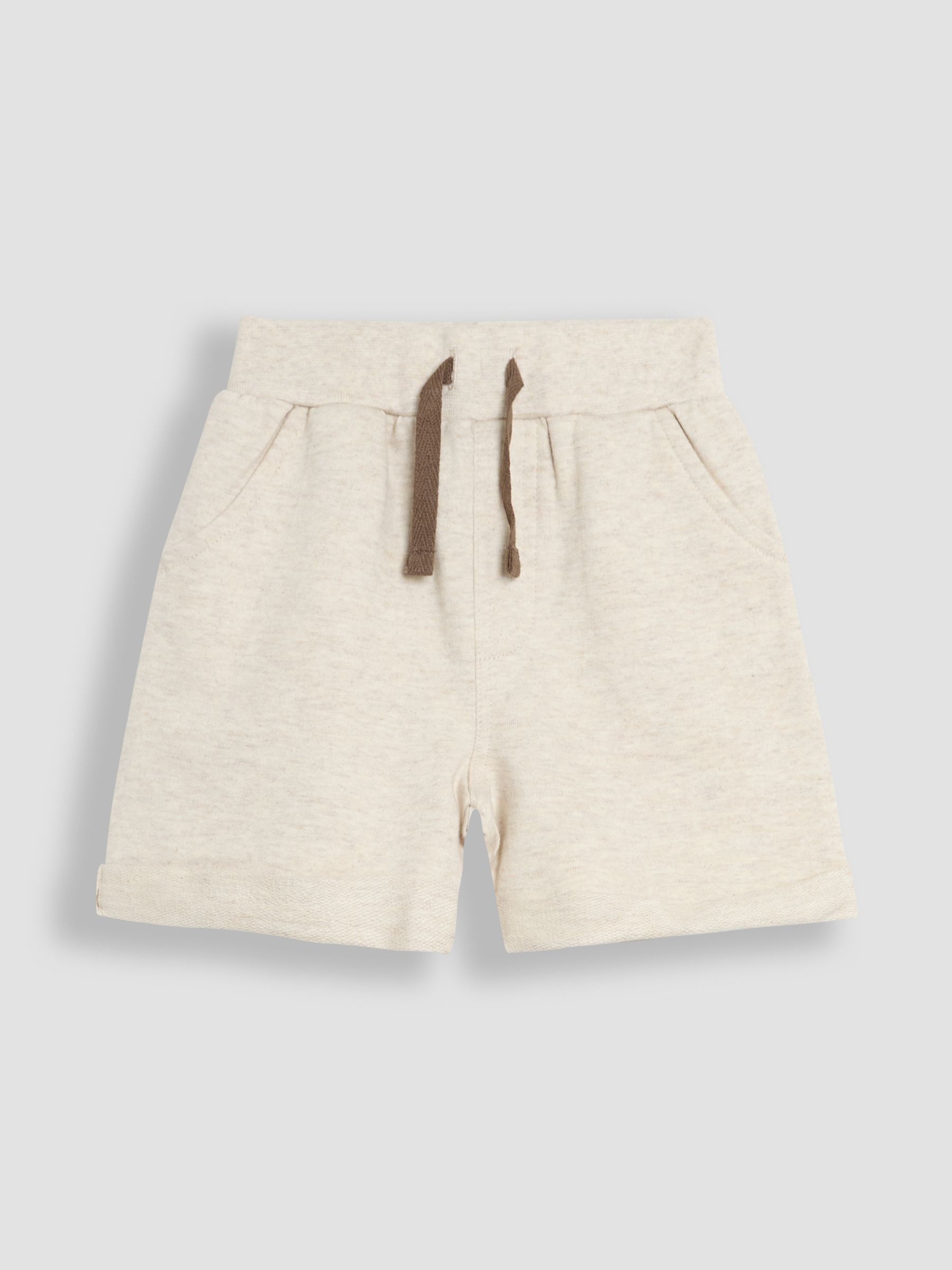 Natural & Brown 2-Pack Jogger Shorts - Image 4 of 5