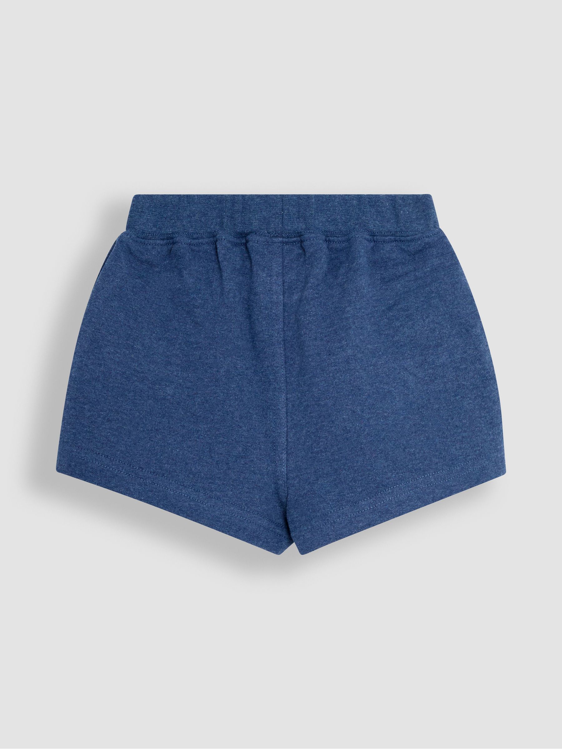 Blue Marl Tractor Tractor Badge Shorts - Image 2 of 3