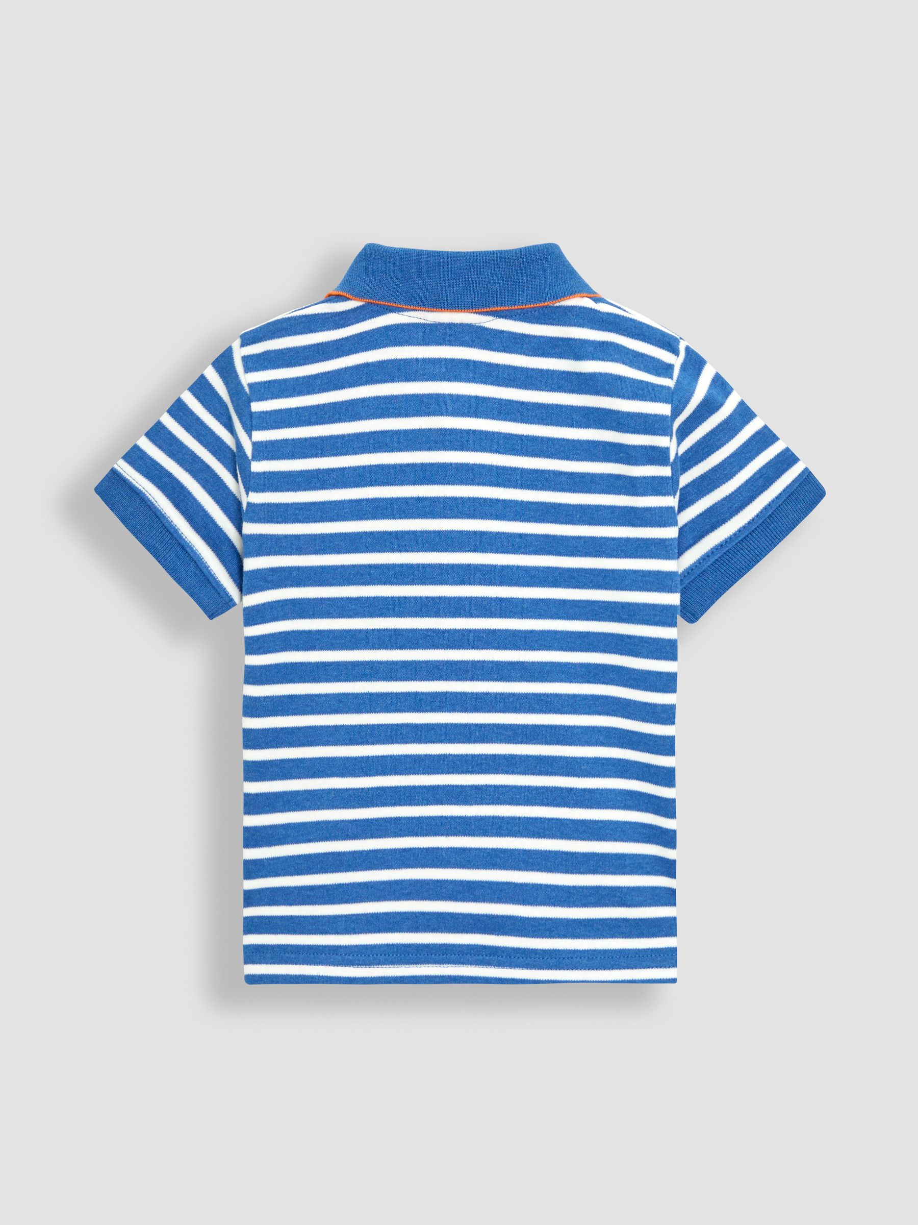 Denim Tiger Badge 100% Cotton Polo Shirt - Image 2 of 3