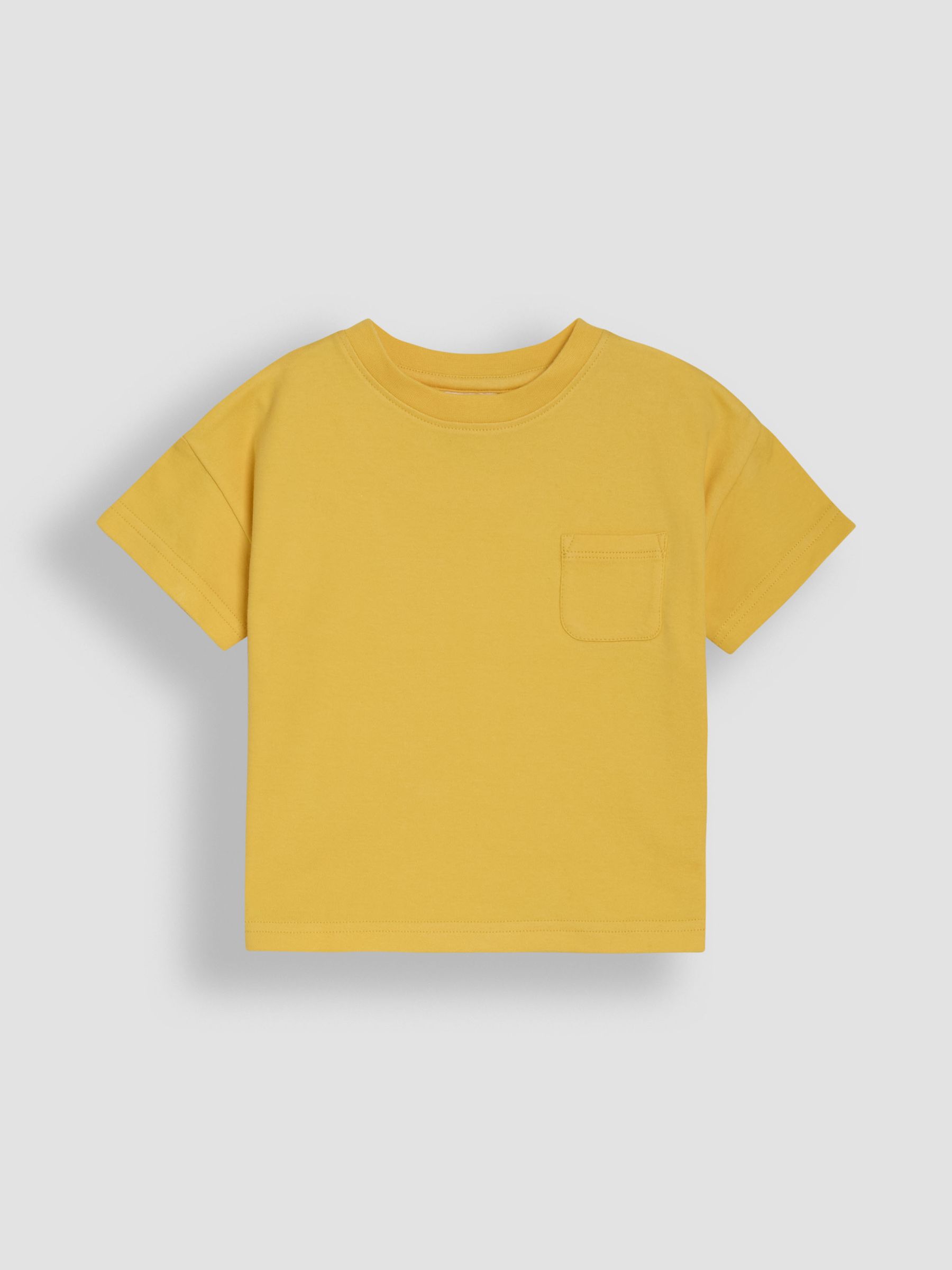 Yellow Pineapple Printed and Plain T-Shirts 2 Pack - Image 5 of 7